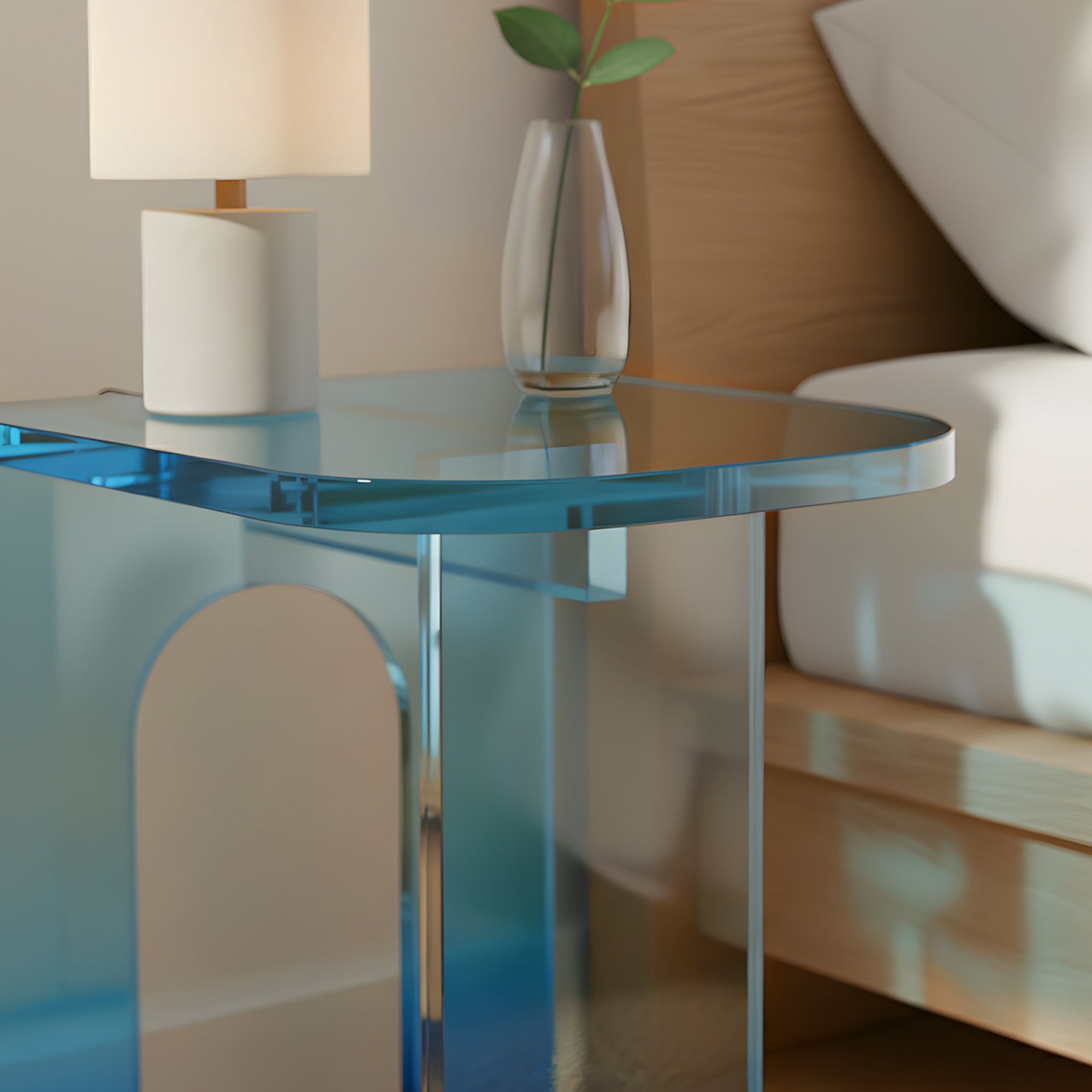 Kolding Acrylic Side Table