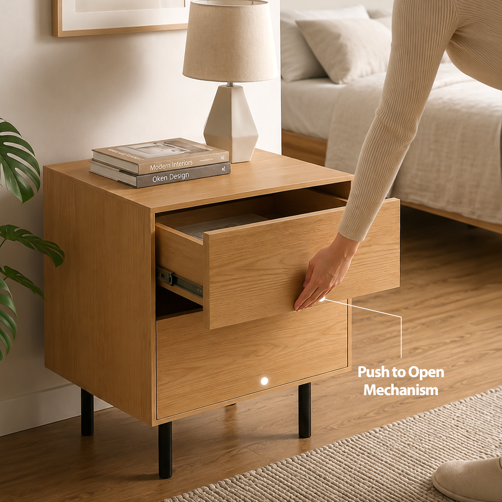 Lemvig Bedside Table