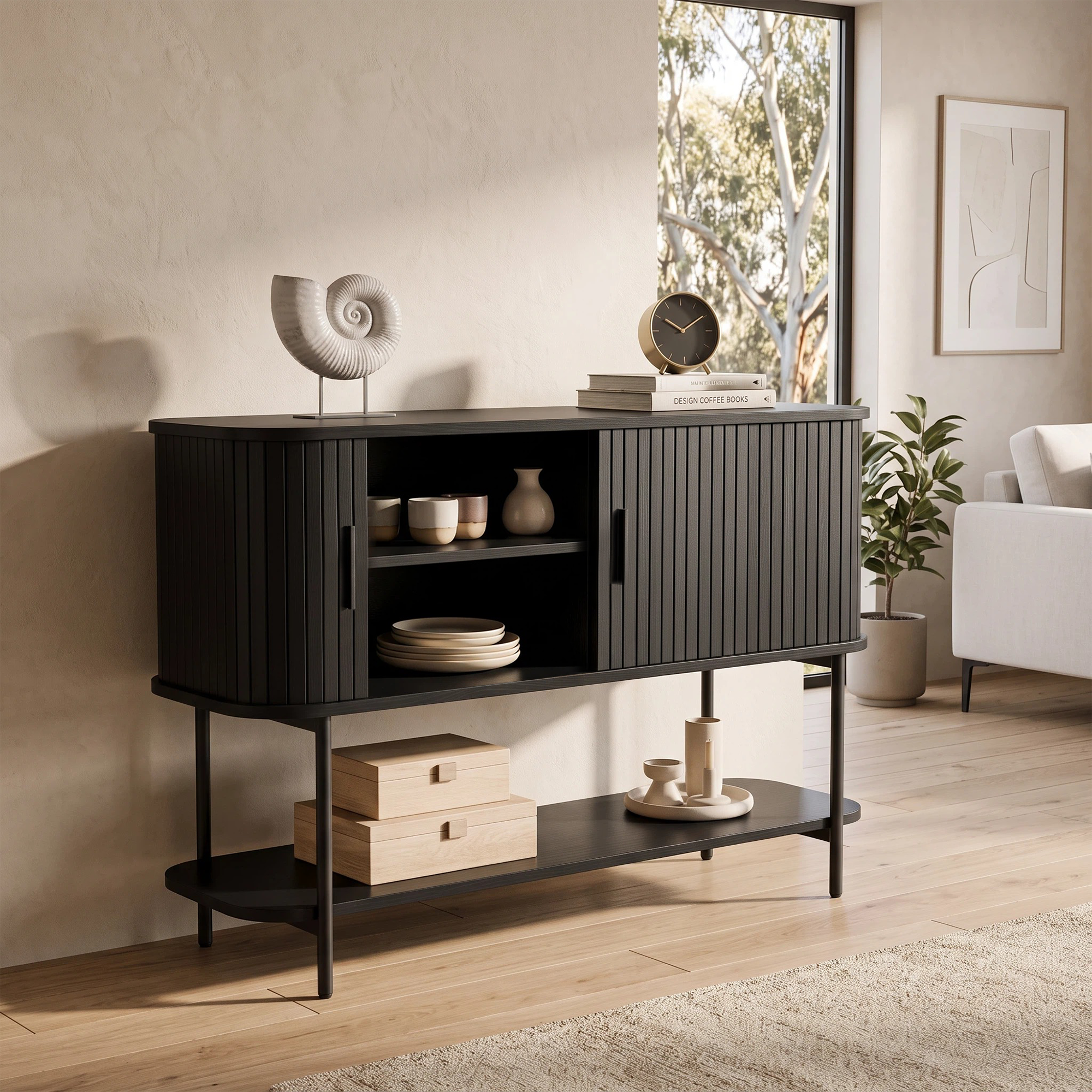 Løgstør Sideboard Cabinet – Black