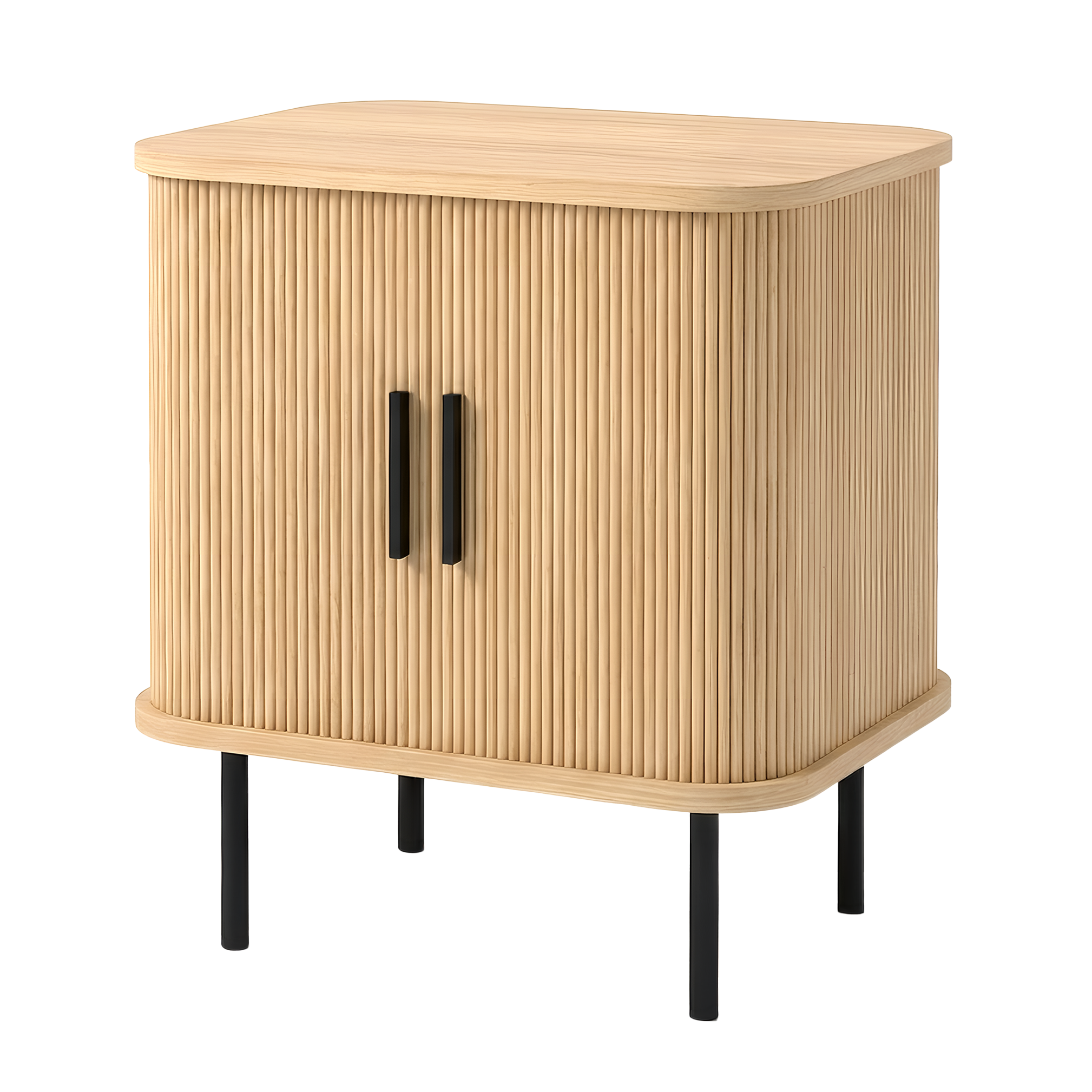 Løkken Slatted Bedside Table