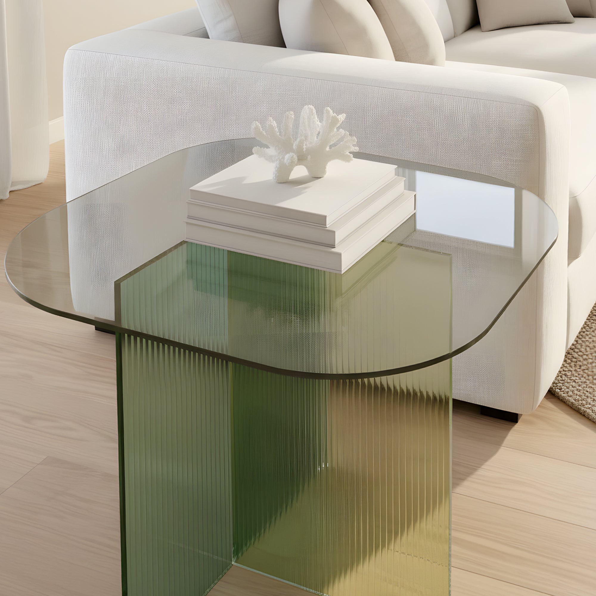 Maribo Acrylic Side Table