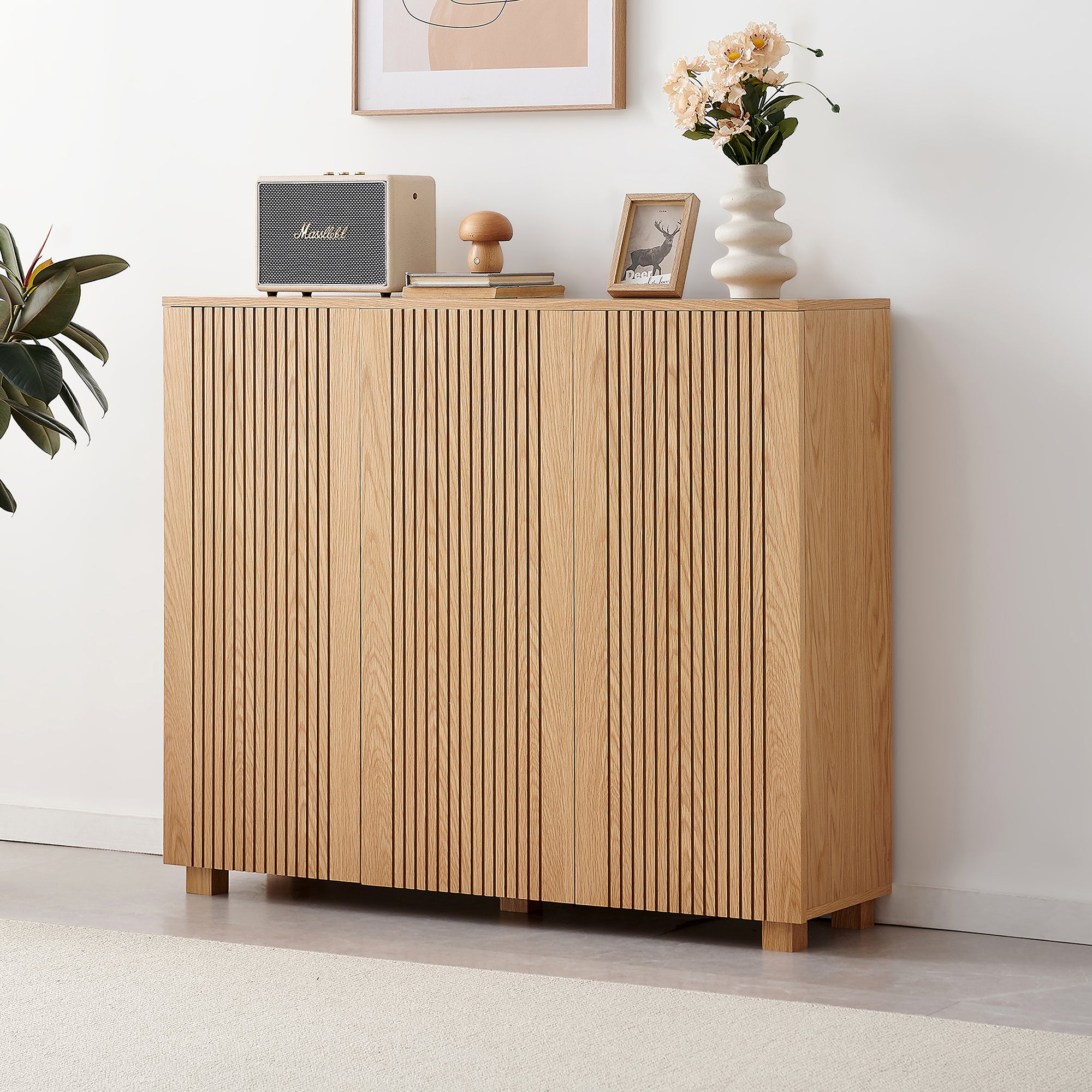 Moss Shoe Rack Storage Cabinet