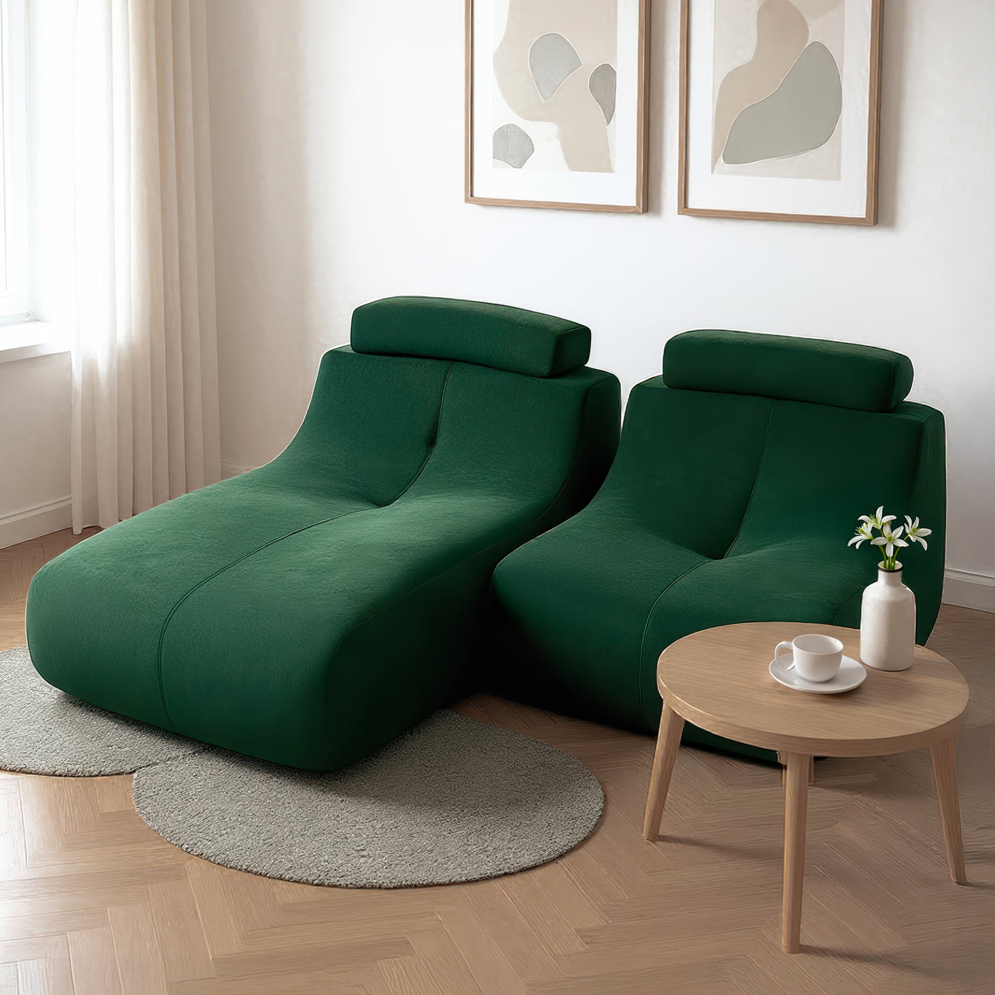 Motala Armless Lounge Sofa