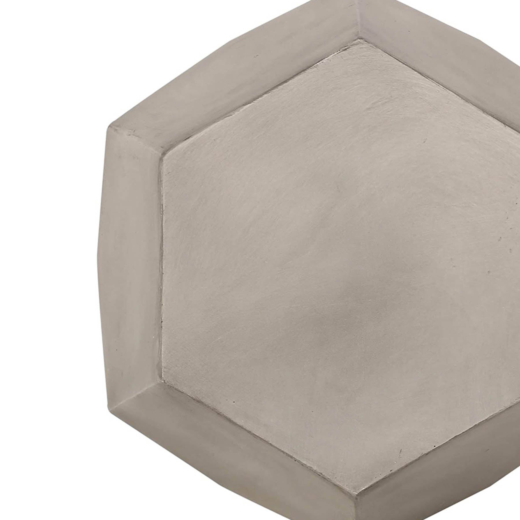 Halden Hexagon Shaped Side Table