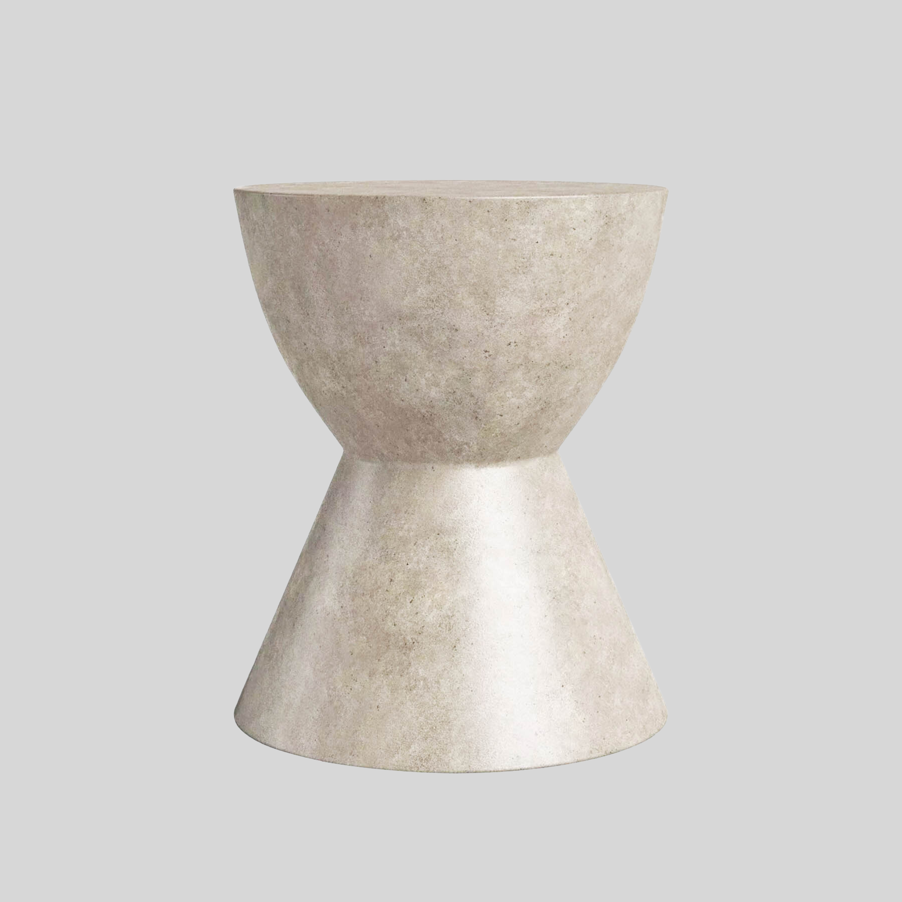 Hourglass accent table deals