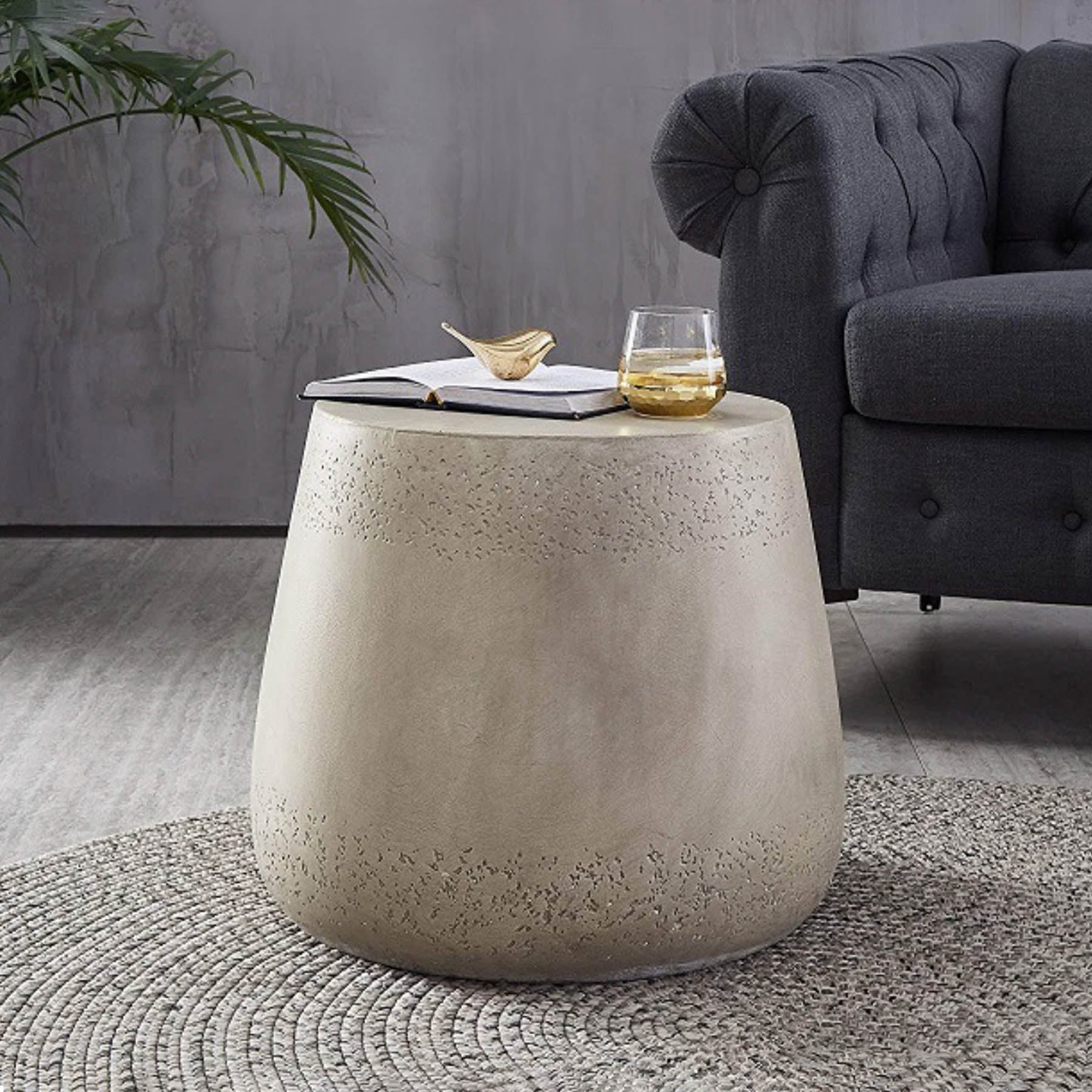 Narvik Round Side Table