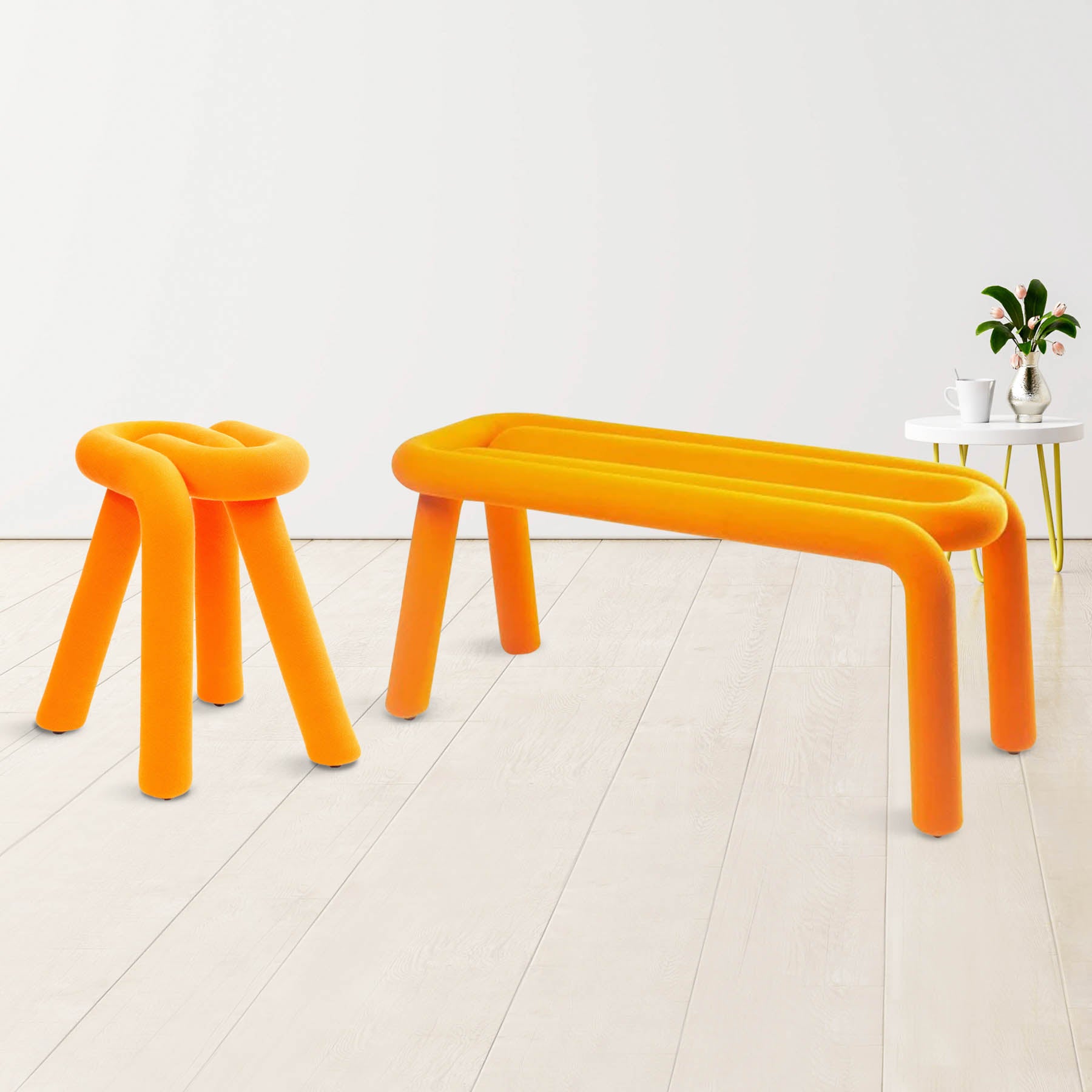 Eksjo Replica Bold Bench - Orange