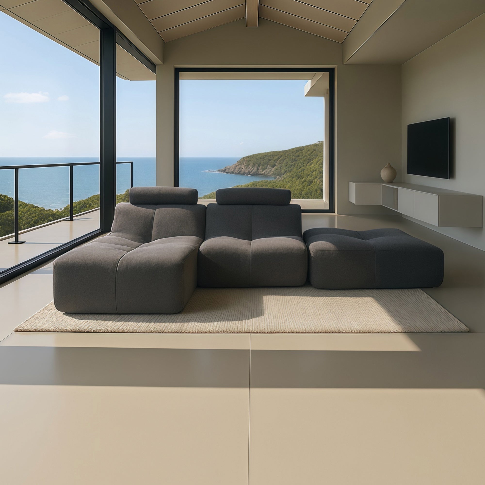 Nora Armless Lounge Sofa