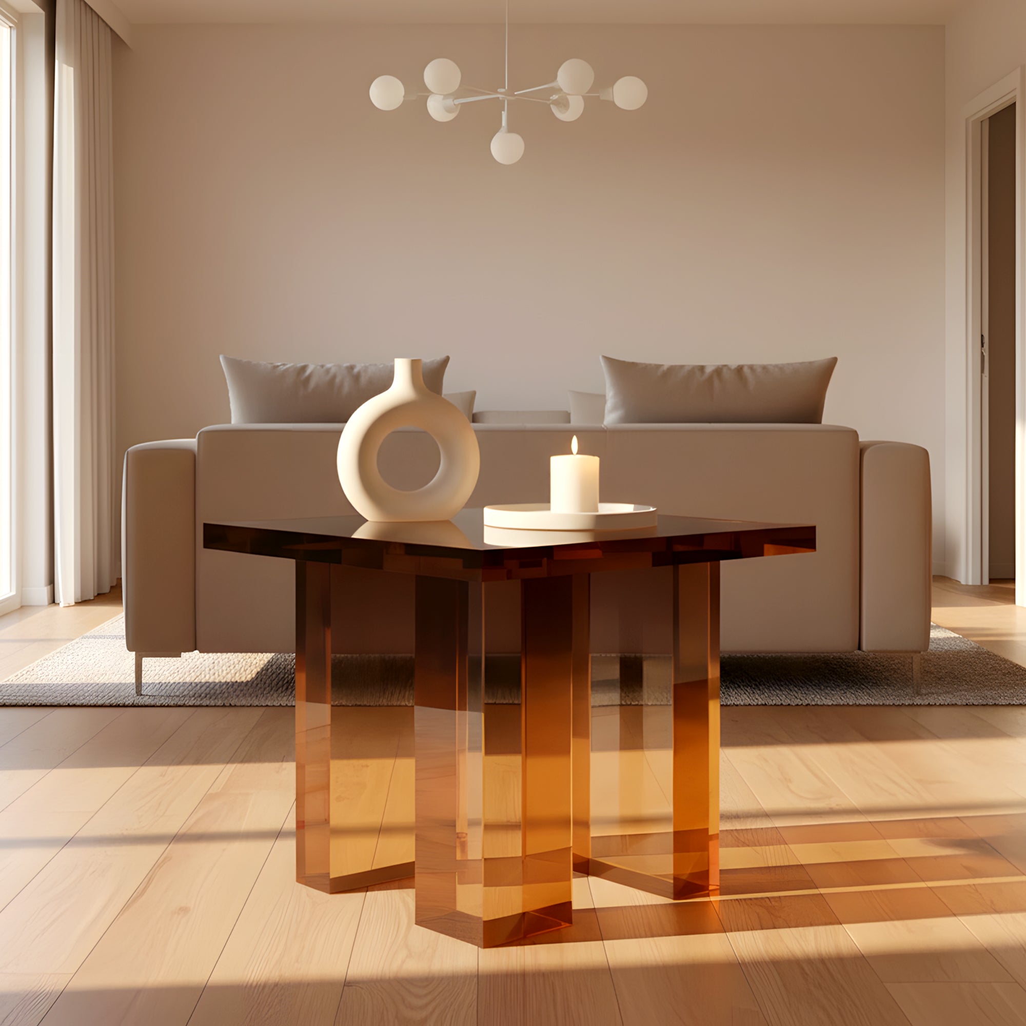 Odder Acrylic Side Table