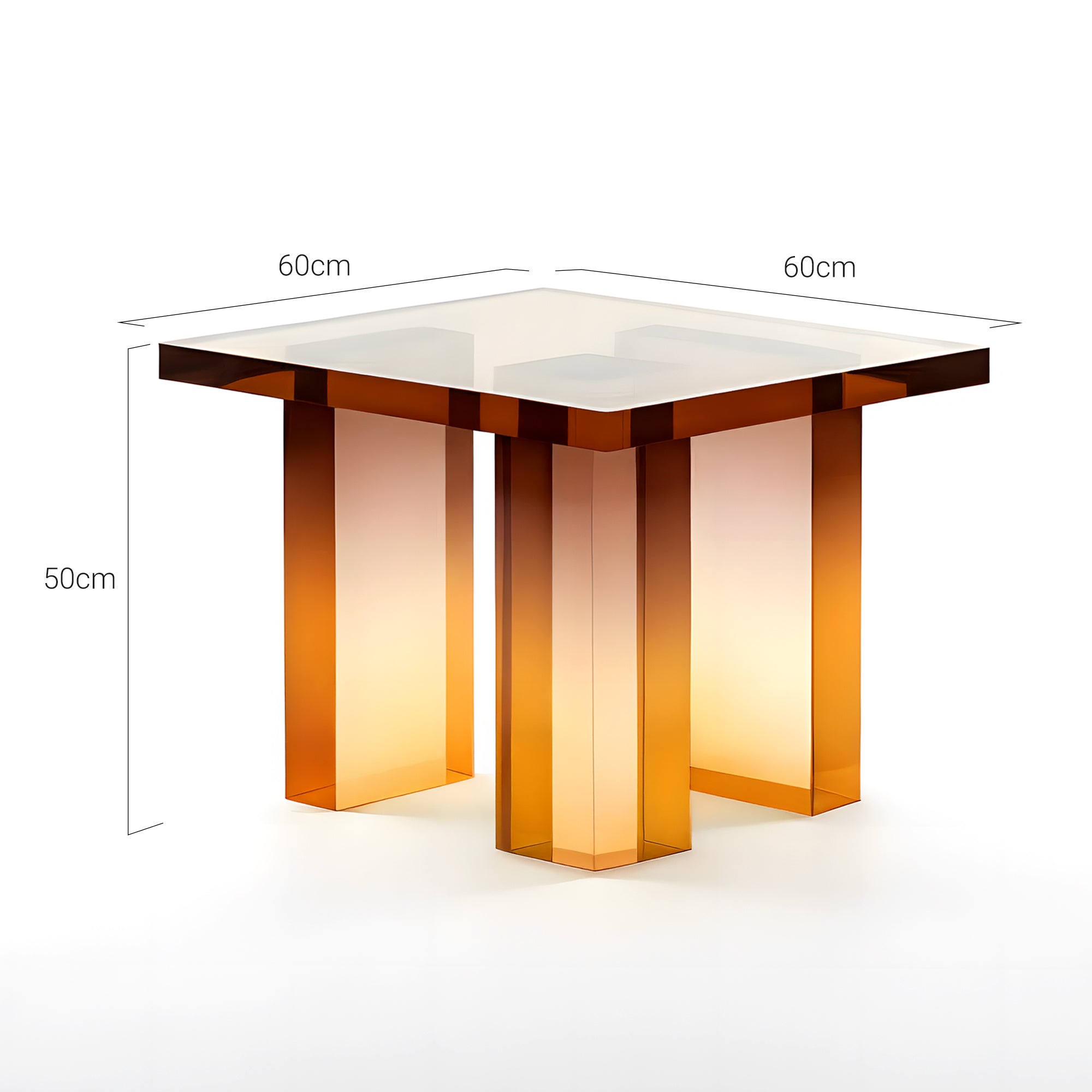 Odder Acrylic Side Table