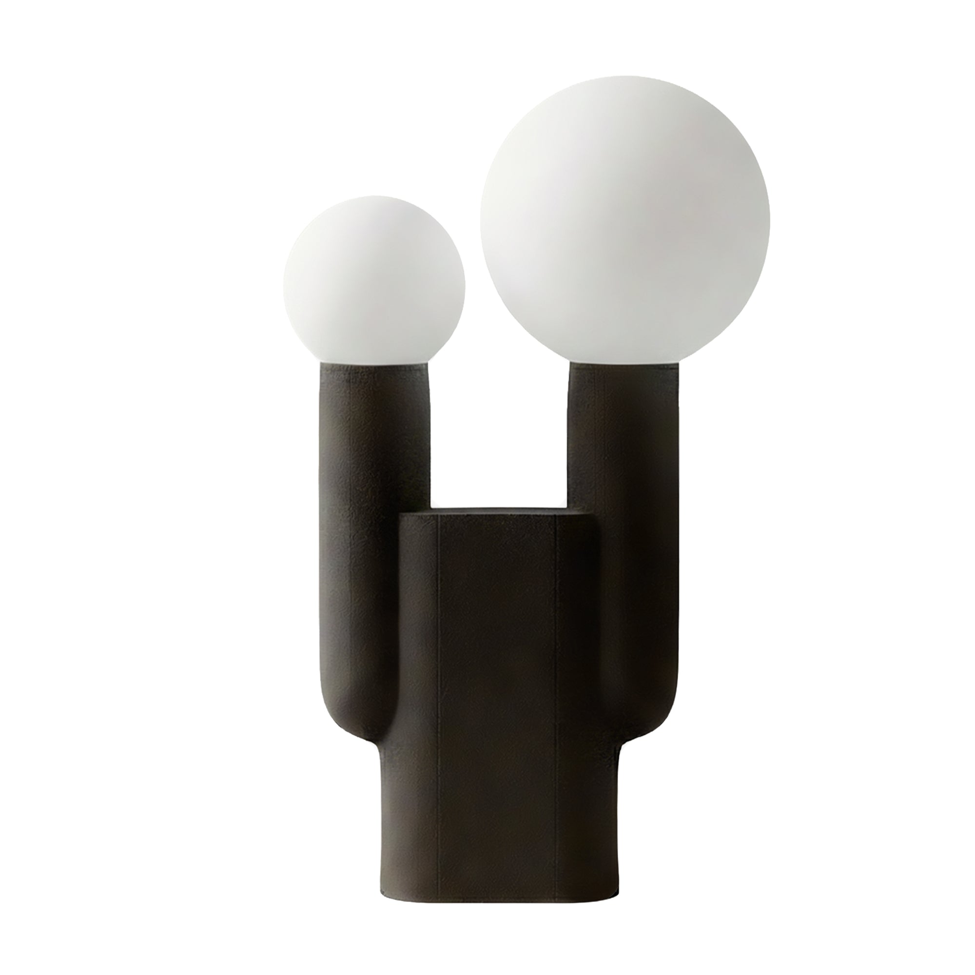 Pilestredet Cactus Resin Table Lamp- Black