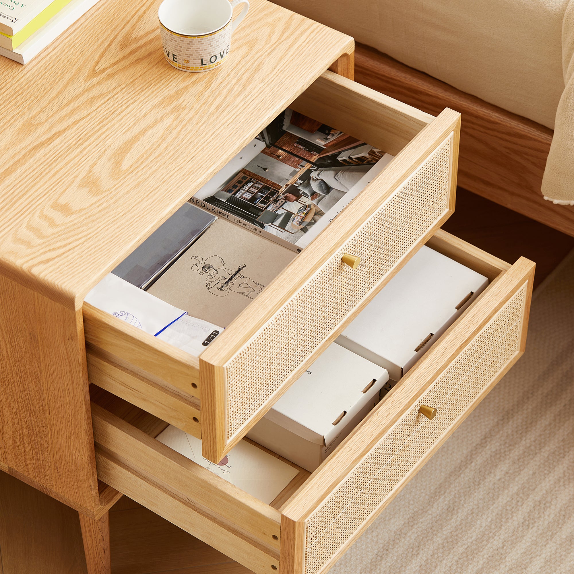 Ringe Bedside Table