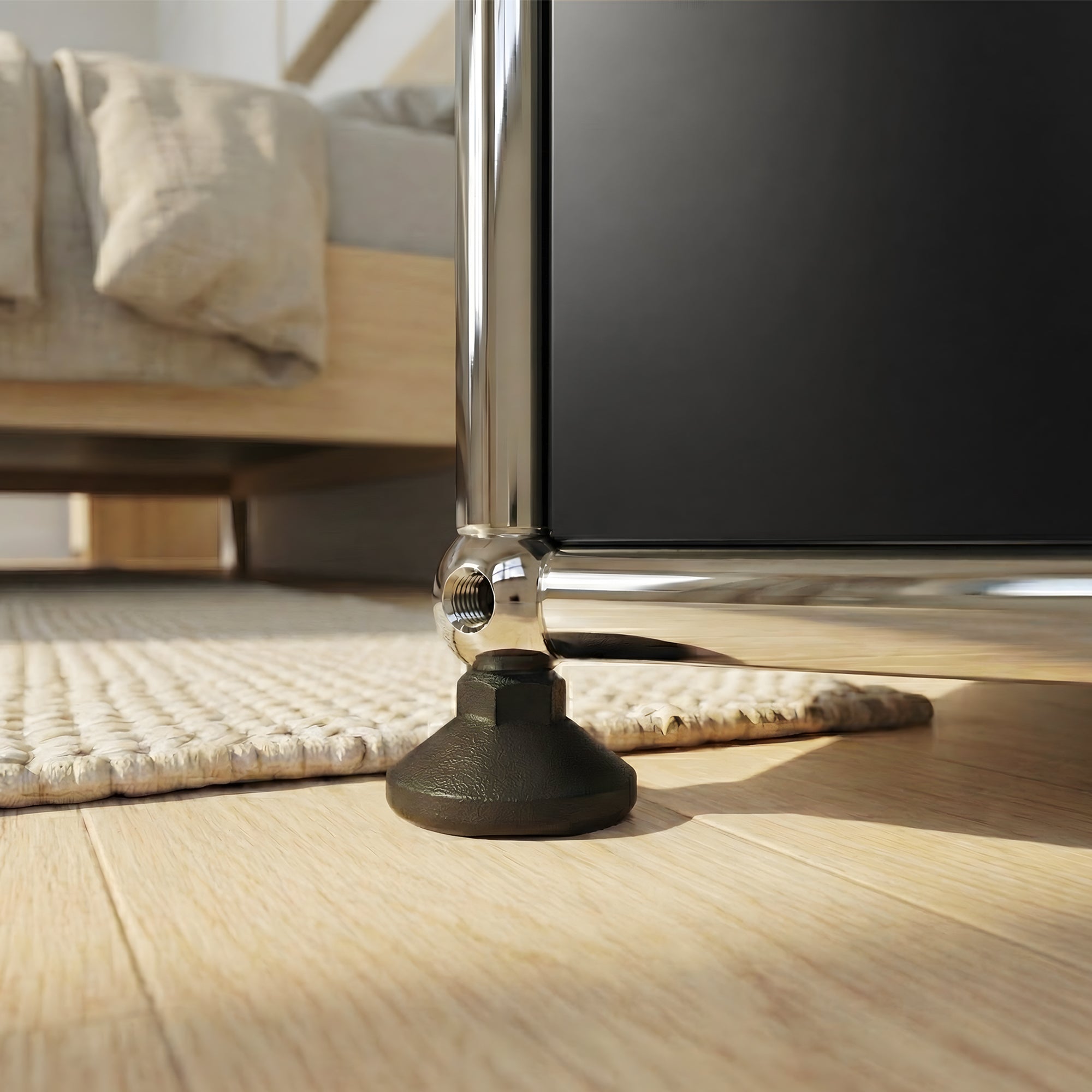 Rødovre Stainless Steel Bedside Table