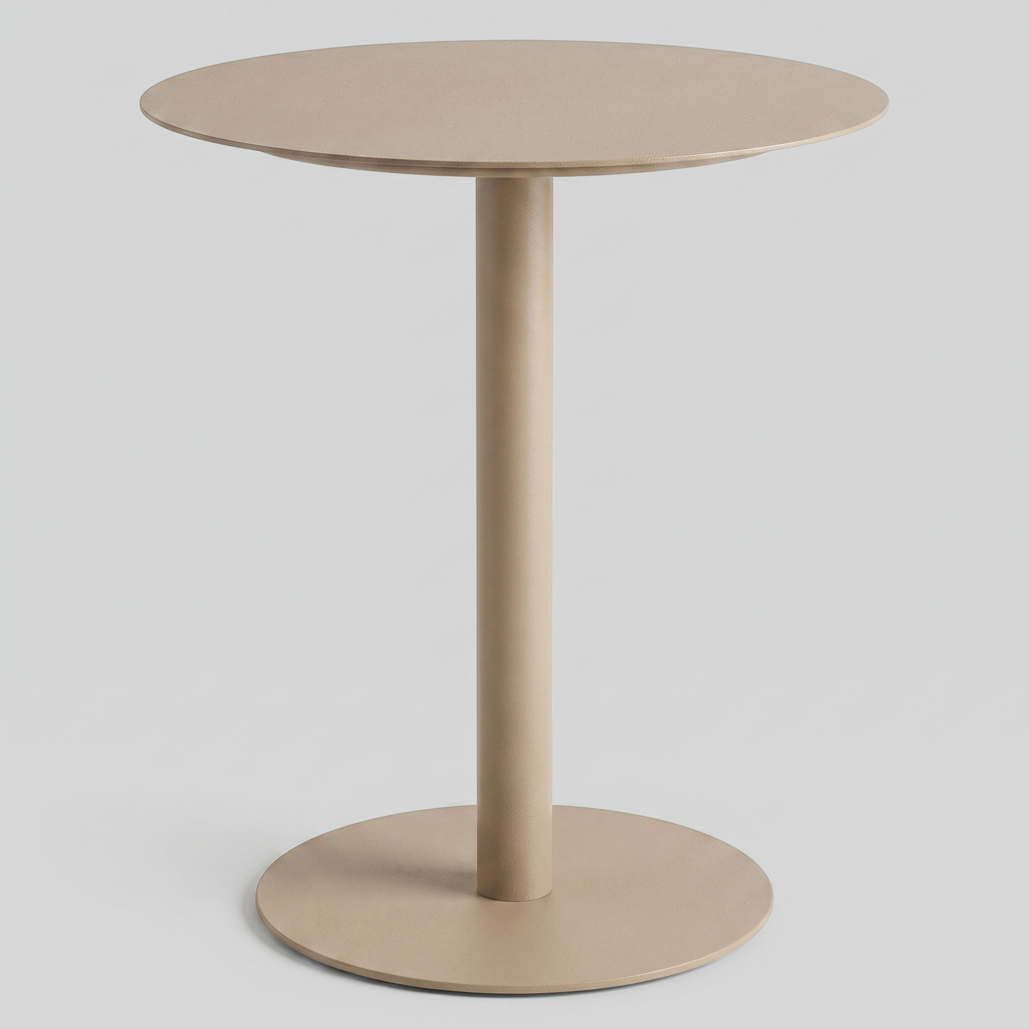 Slagelse Metal Round Side Table