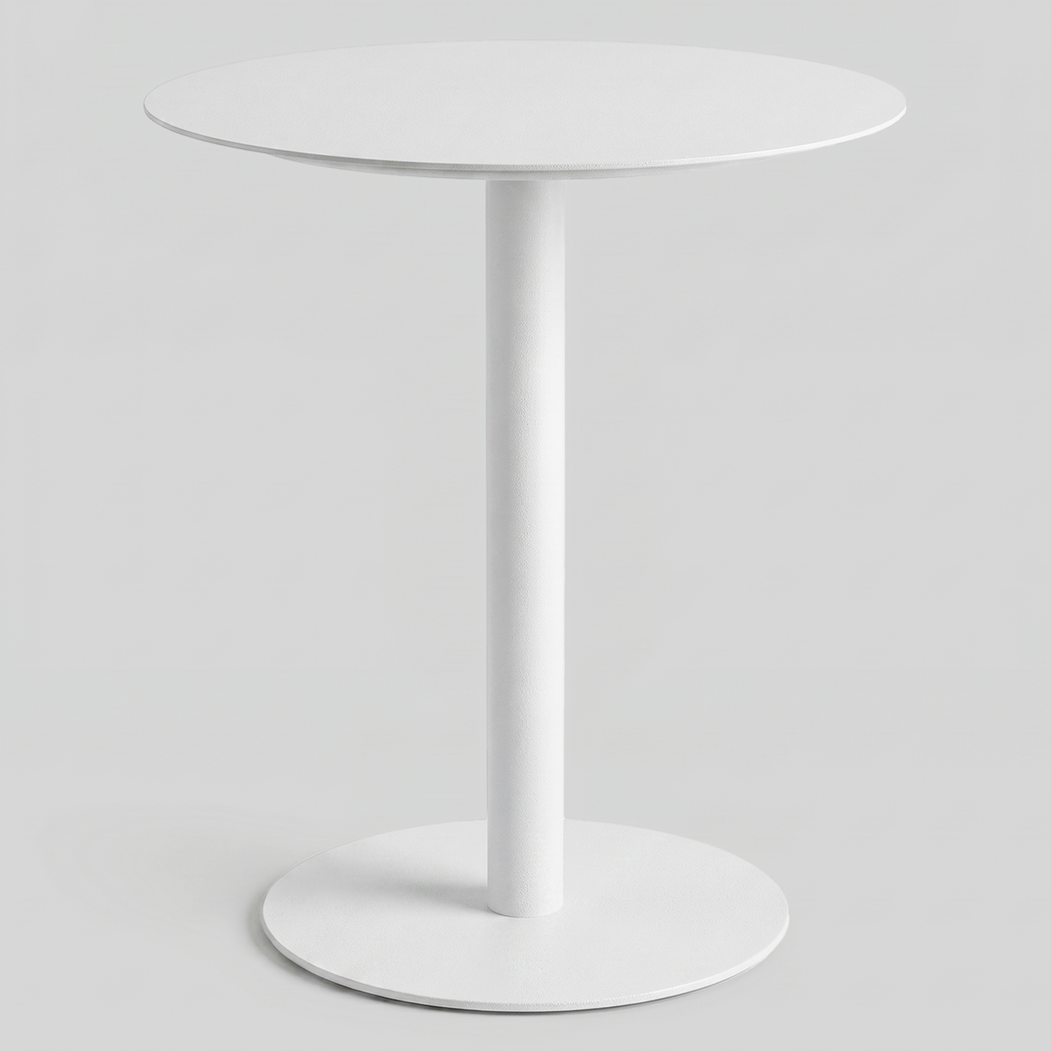 Slagelse Metal Round Side Table