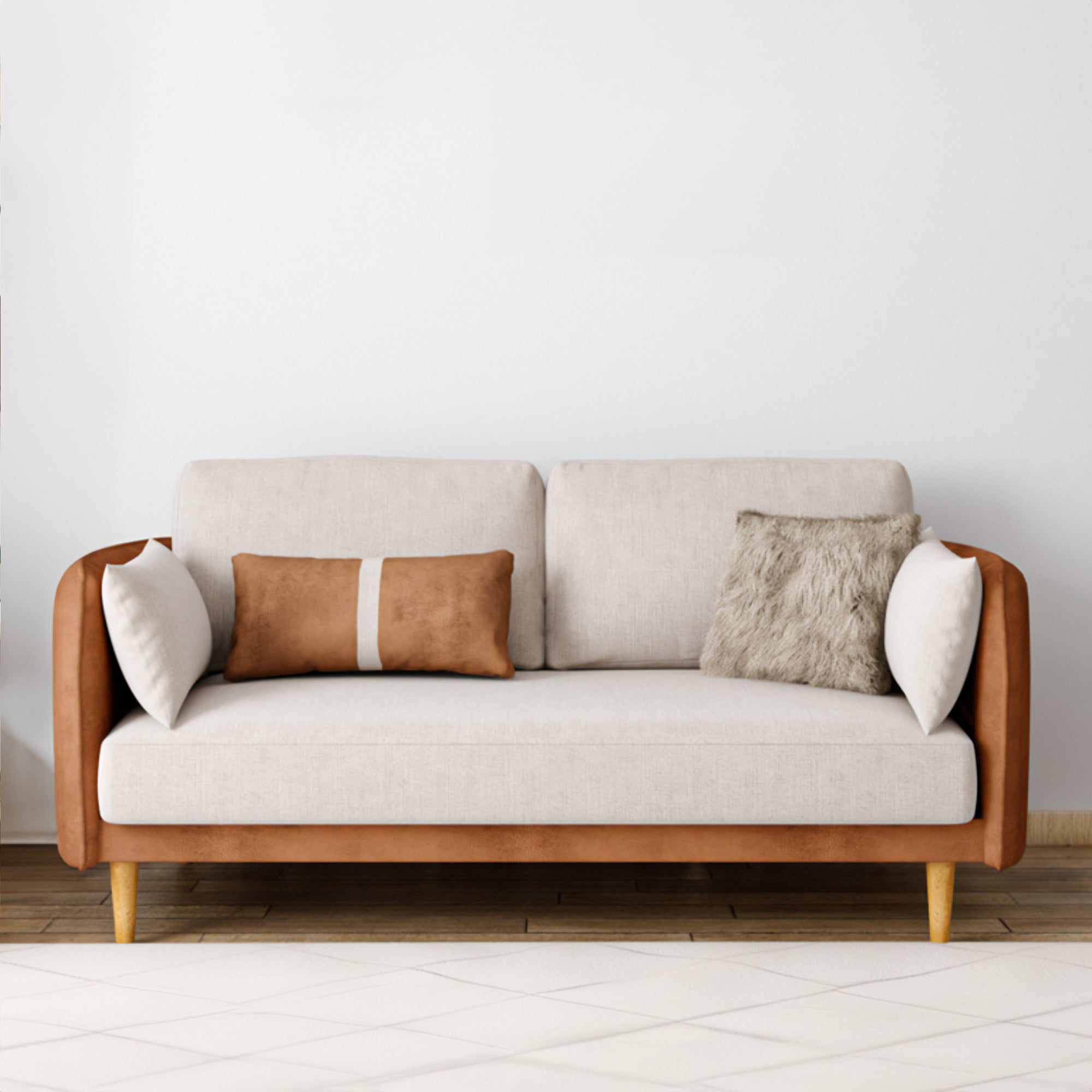 Arno 2 Seater Linen Sofa