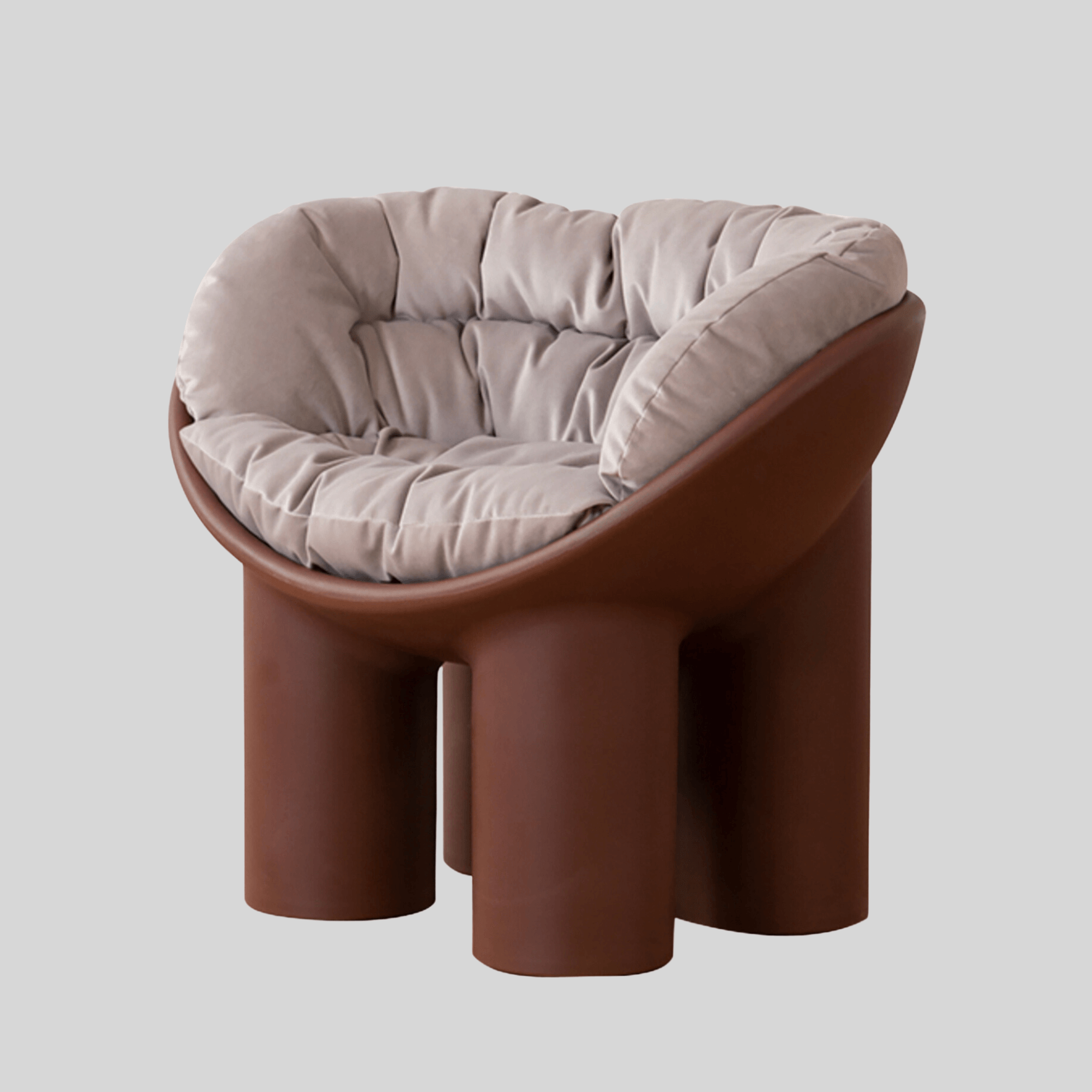 Riala Roly Poly Chair - Brown