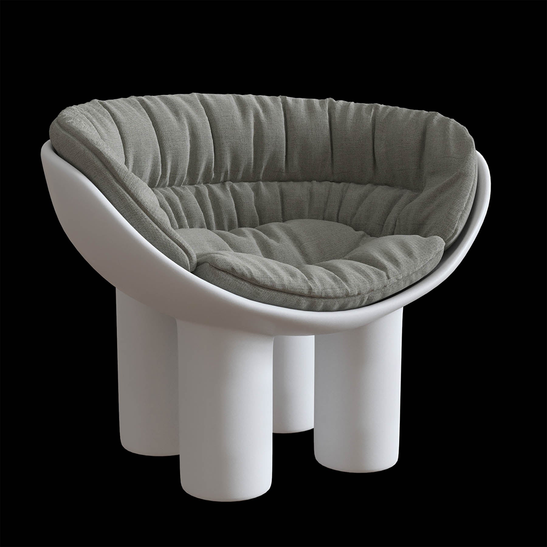 Riala Roly Poly Chair - Grey
