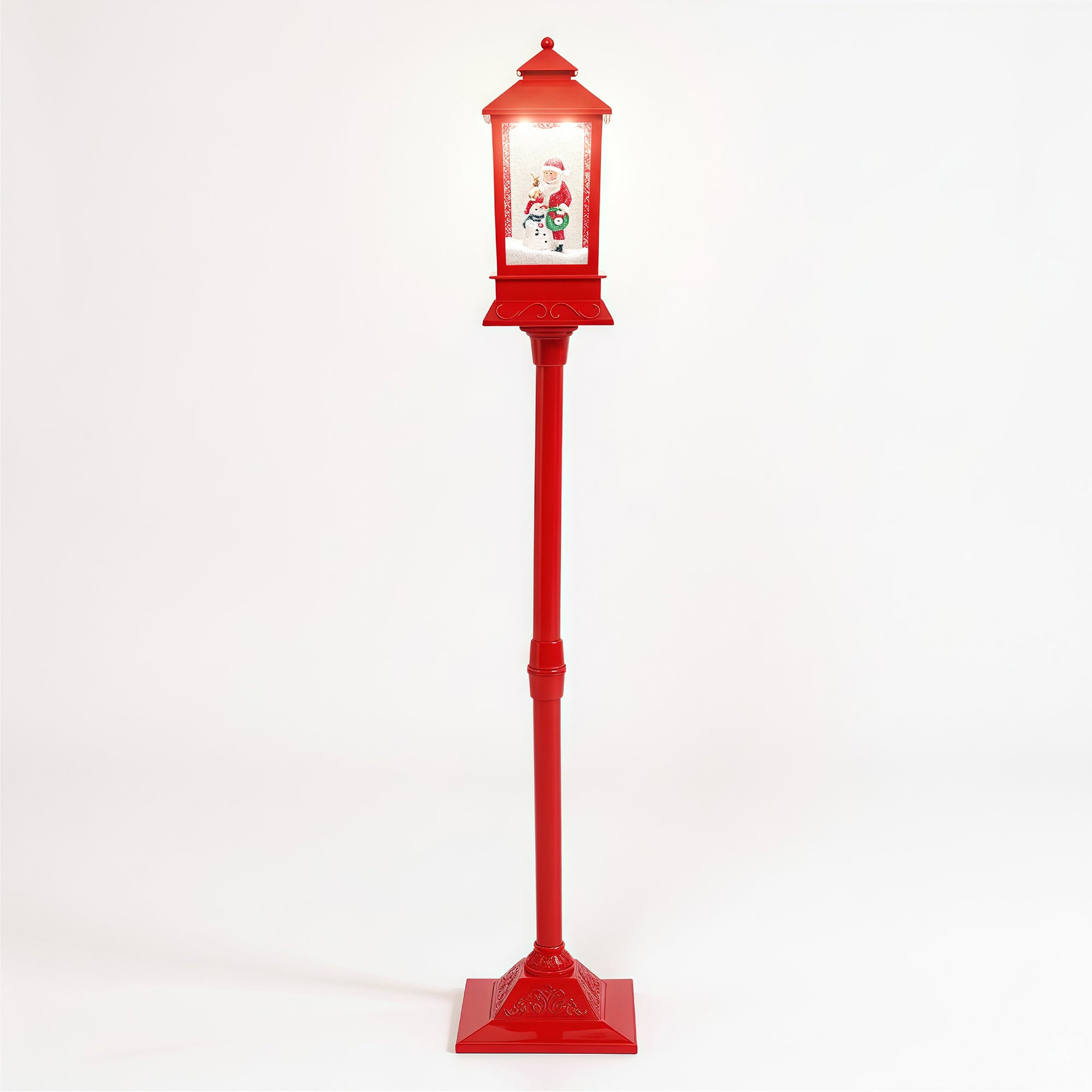 Storgatan Christmas Lamp Post - Red