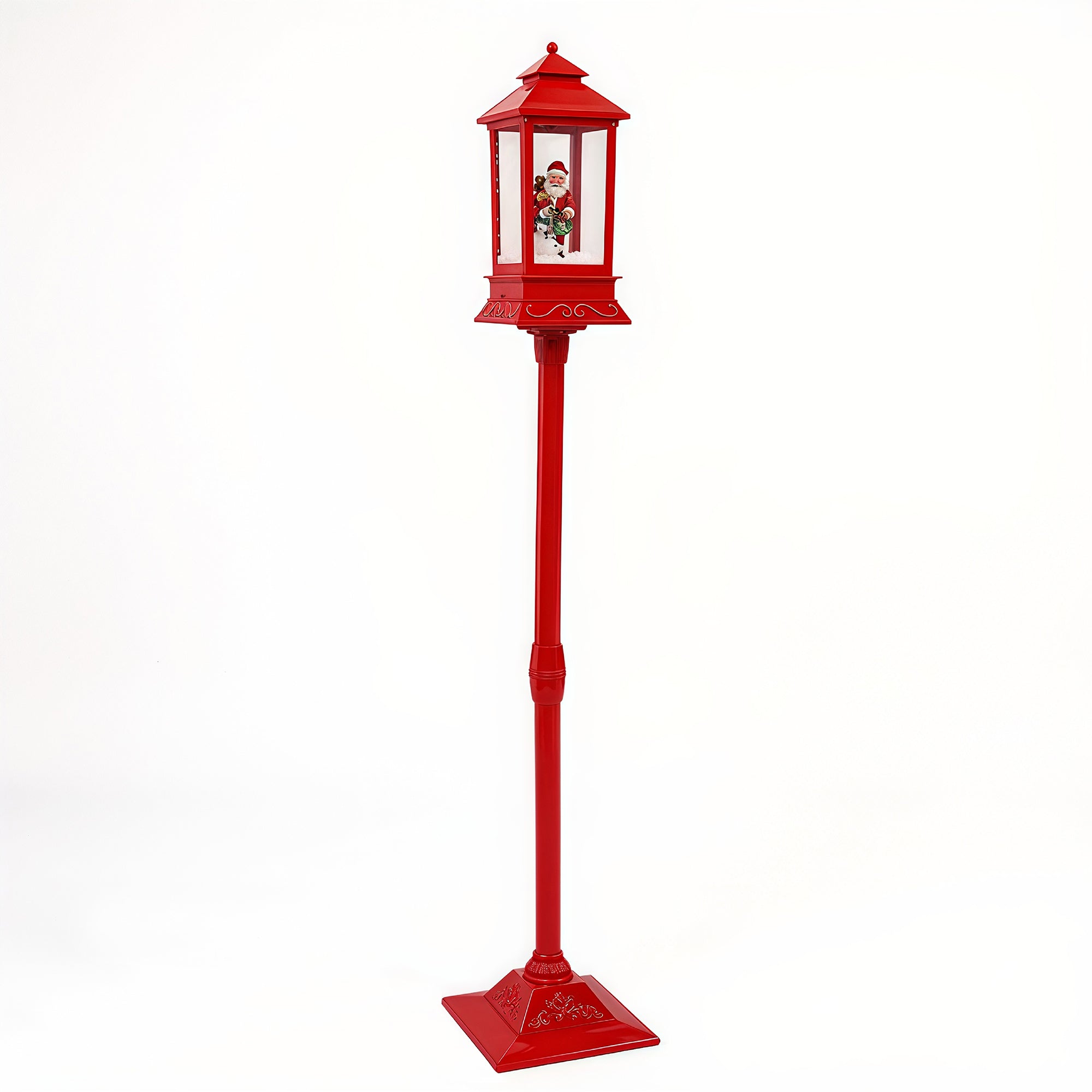 Storgatan Christmas Lamp Post - Red