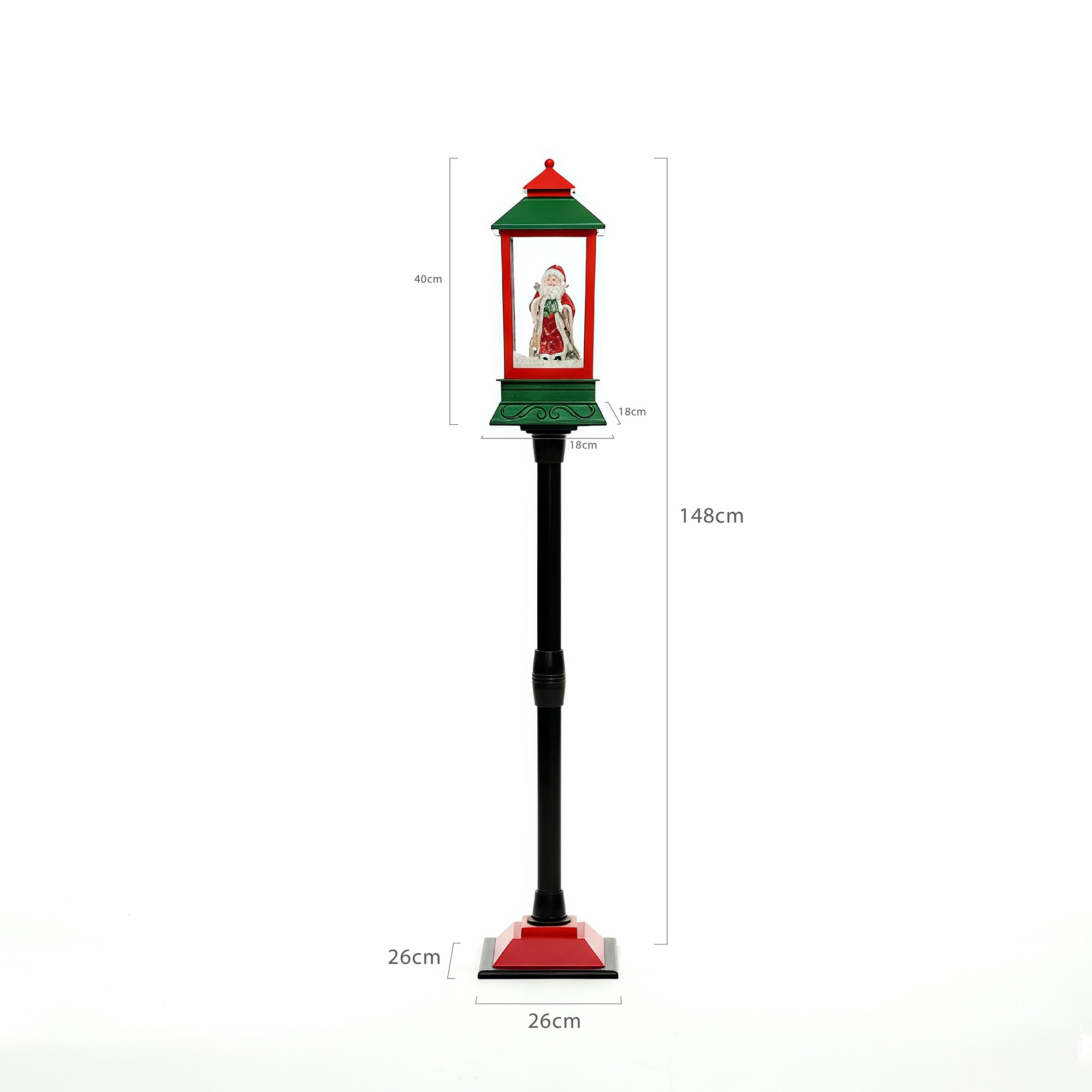 Storgatan Christmas Lamp Post - Green