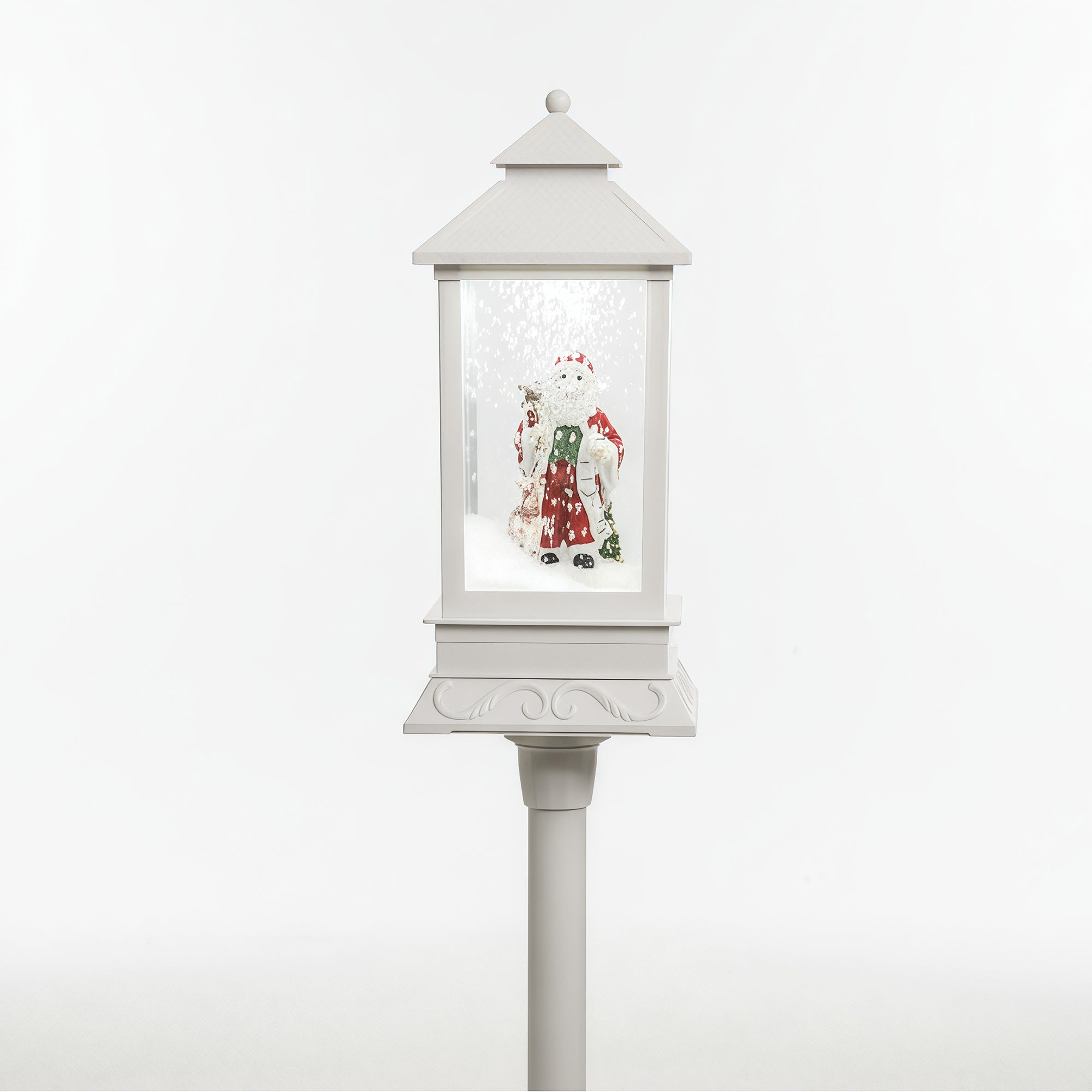 Storgatan Christmas Lamp Post - White