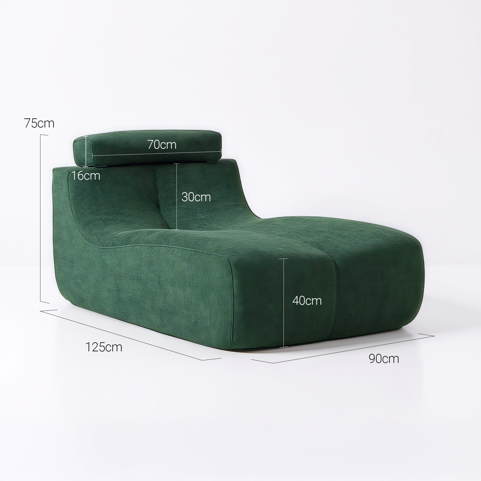 Täby Lounge Chaise Sofa