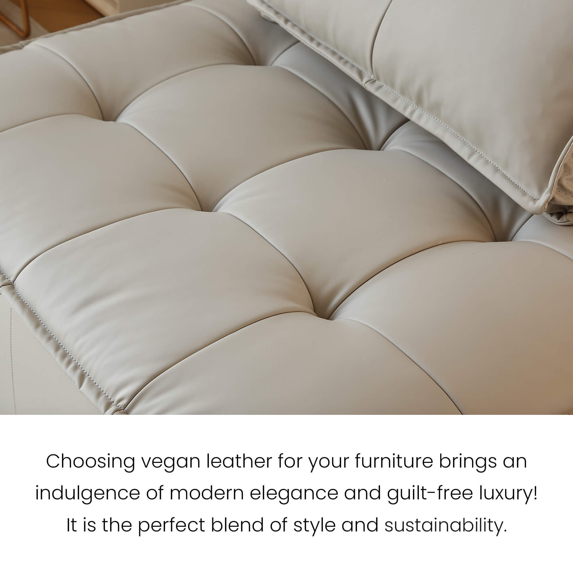 Stava Large Modular Tofu Sofa Grey