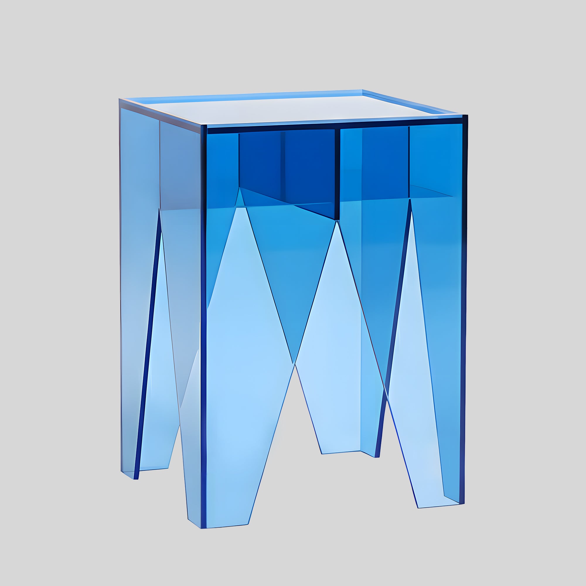 Varde Acrylic Bedside Table