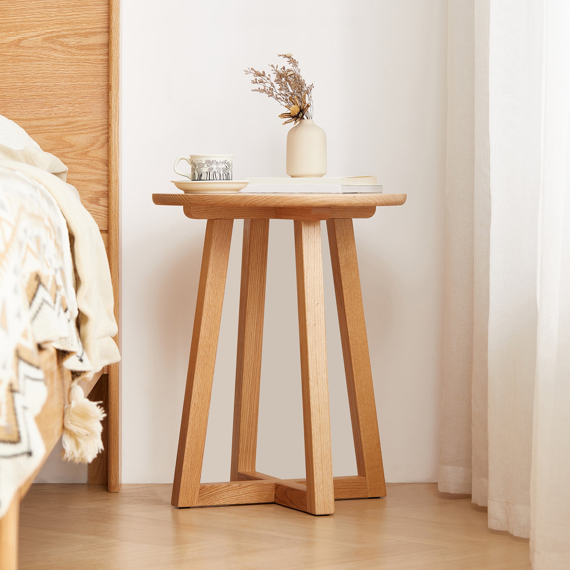 Viborg Round Side Table