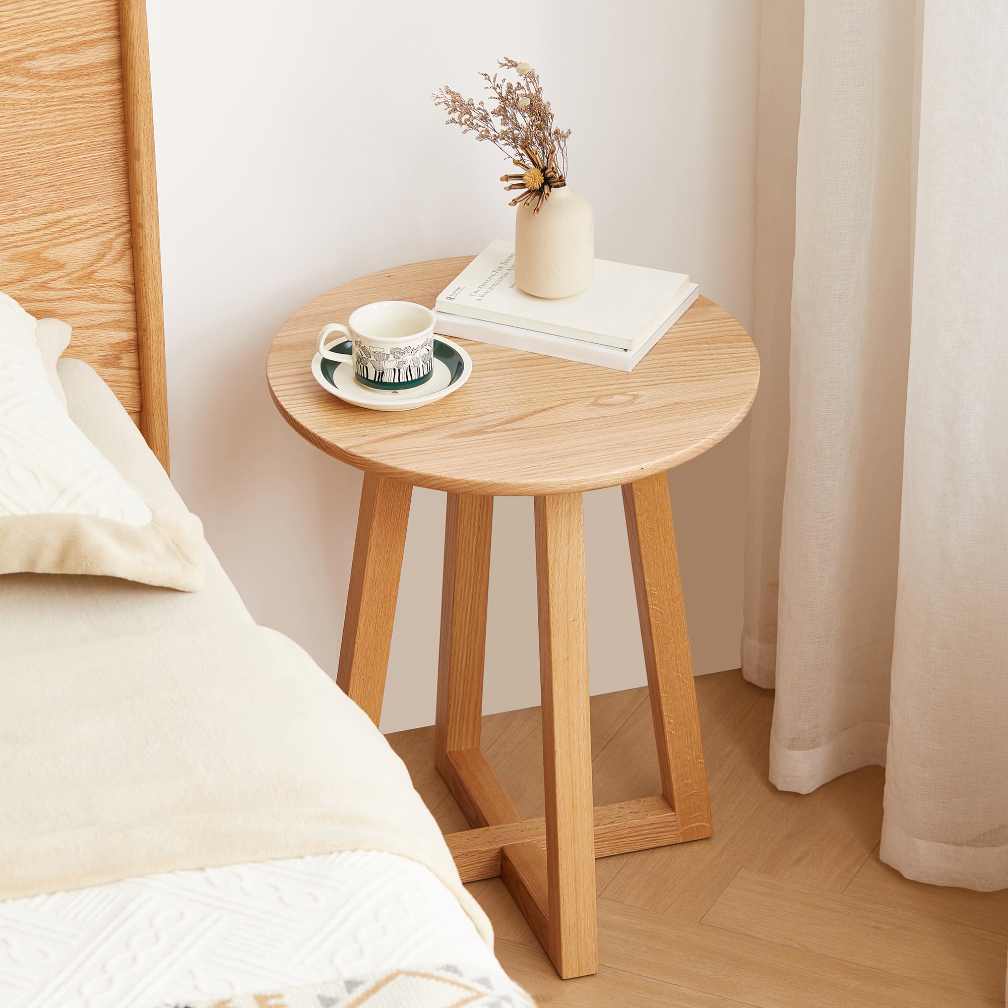 Viborg Round Side Table