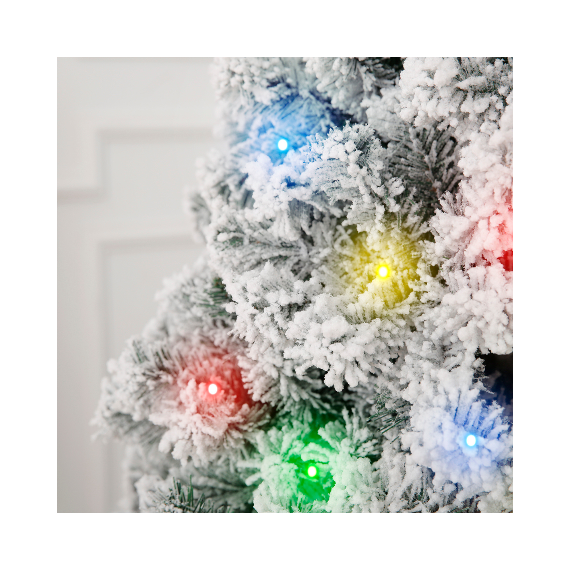 Vitim Snow Flocked LED Christmas Tree 1.8m