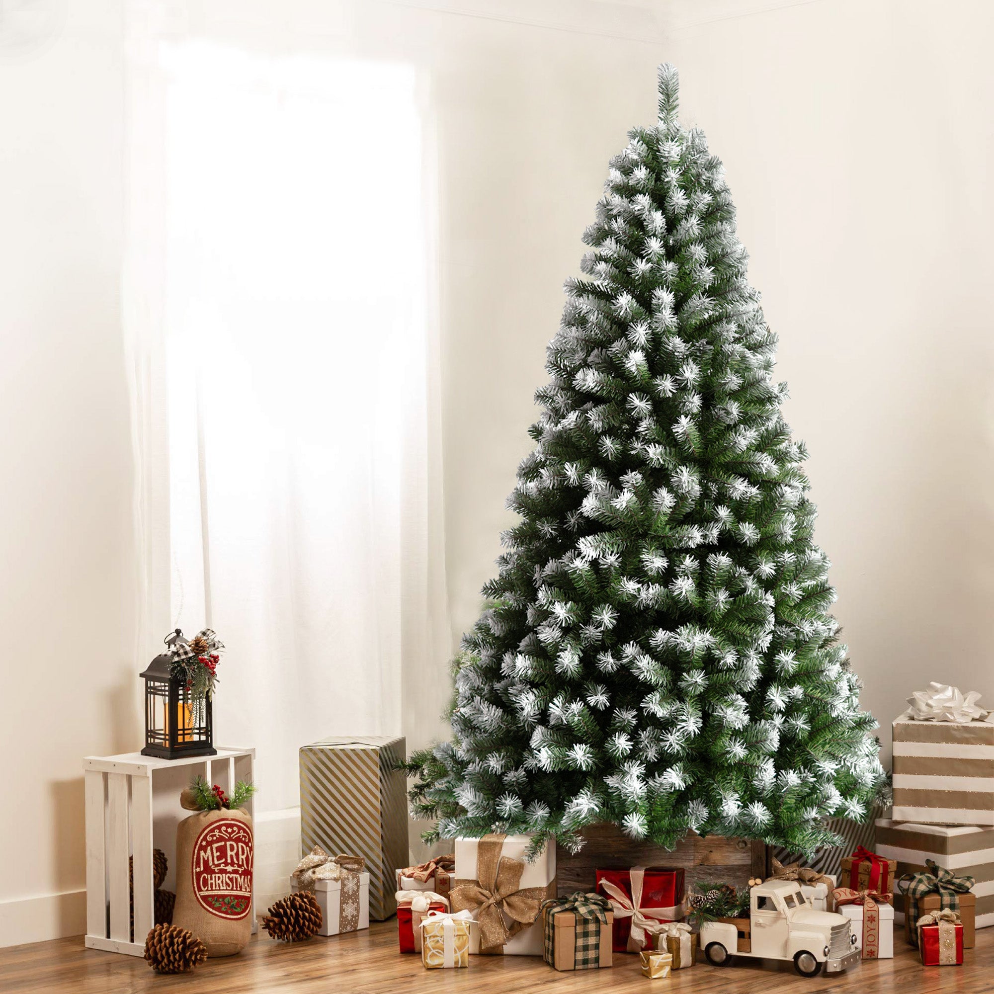 180cm Snowy Tip Christmas Tree