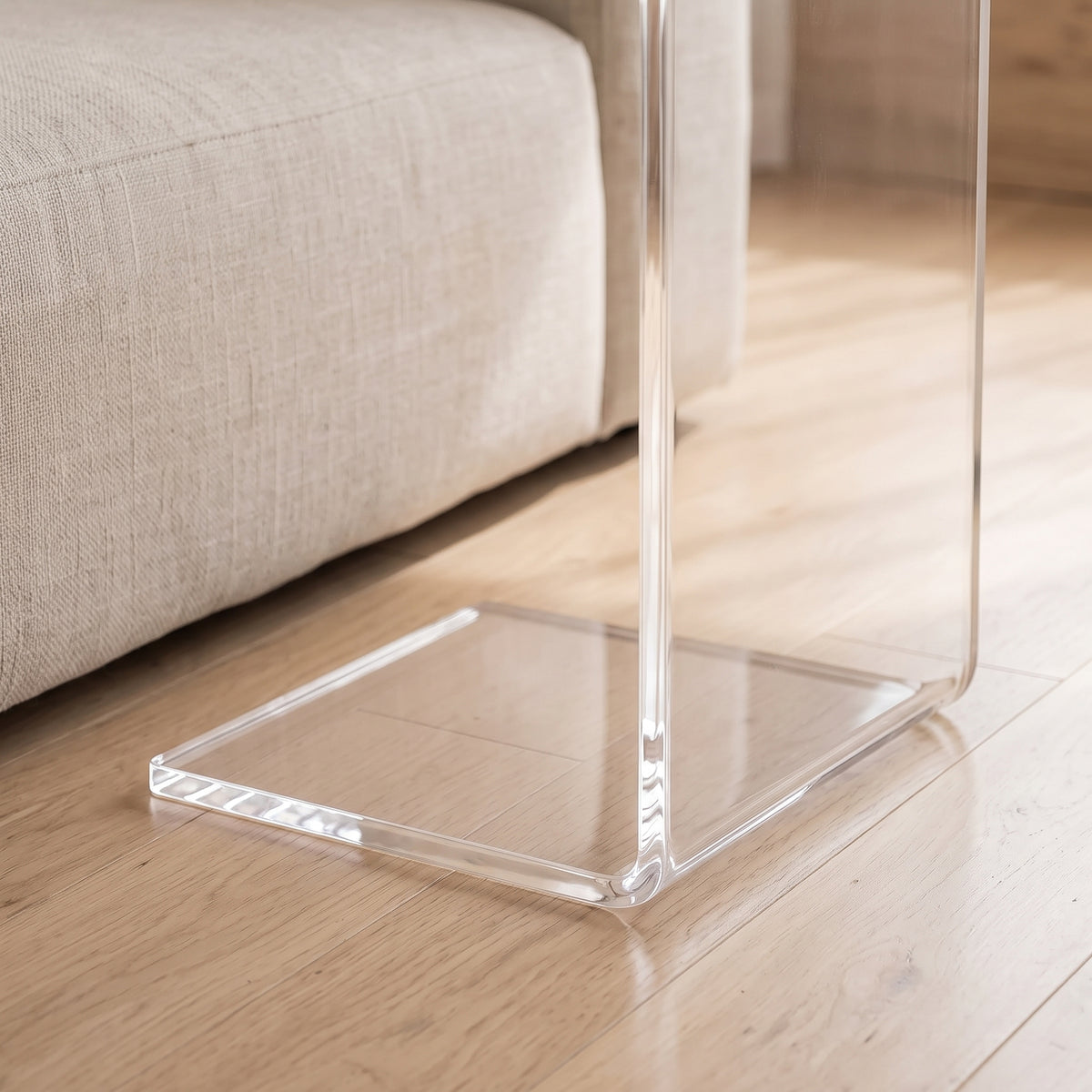 Allerød 2-in-1 Acrylic Side Table