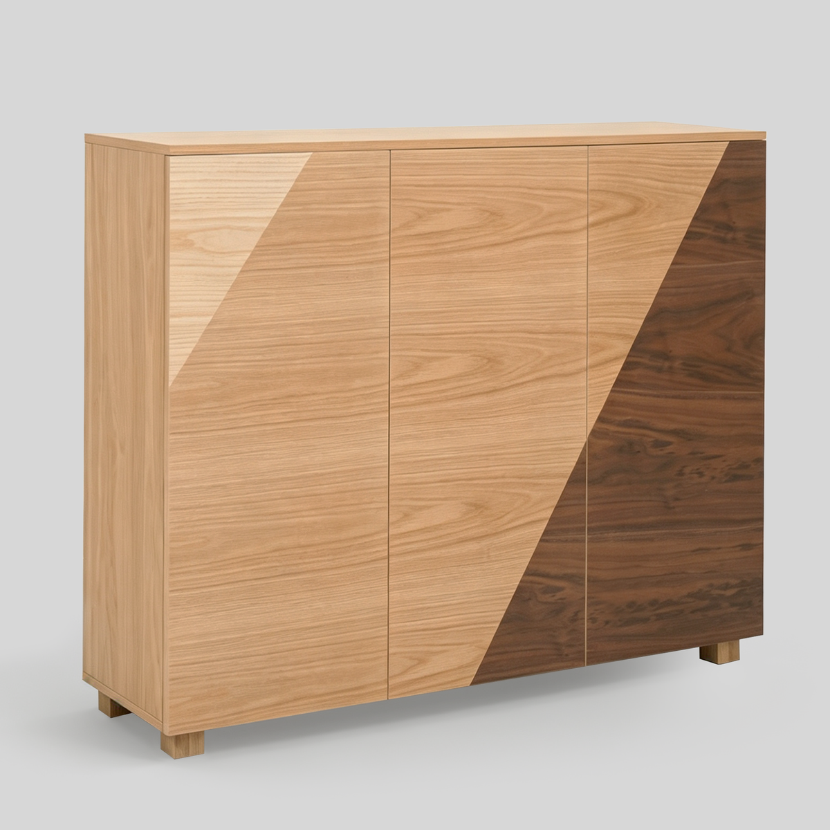 Åndalsnes Shoe Rack Storage Cabinet - 3 Door
