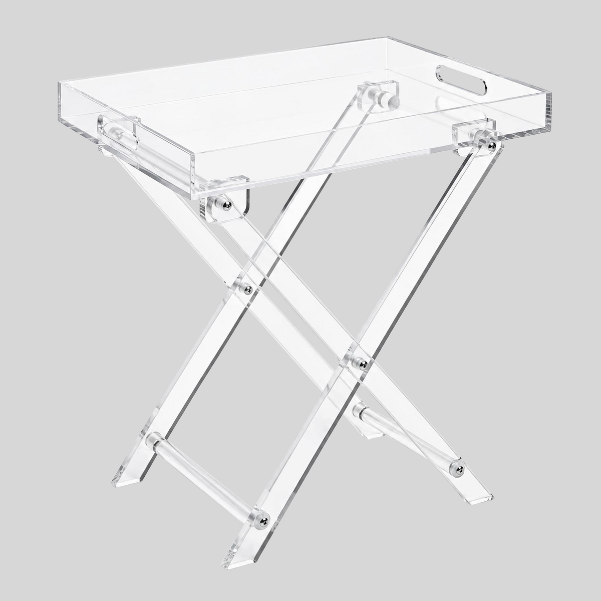 Askim Acrylic Folding Tray Table