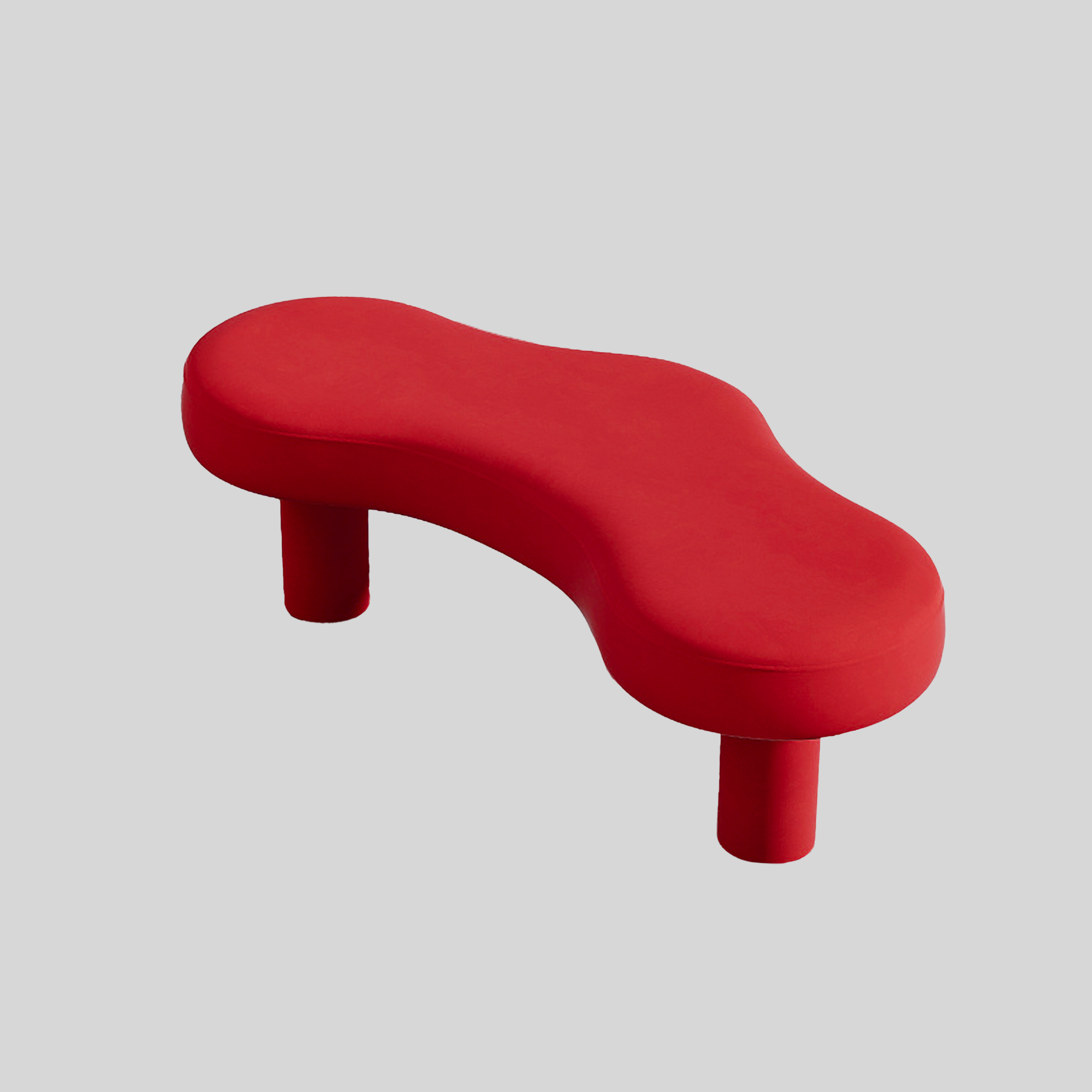 Avesta Bold Replica Accent Bench - Red