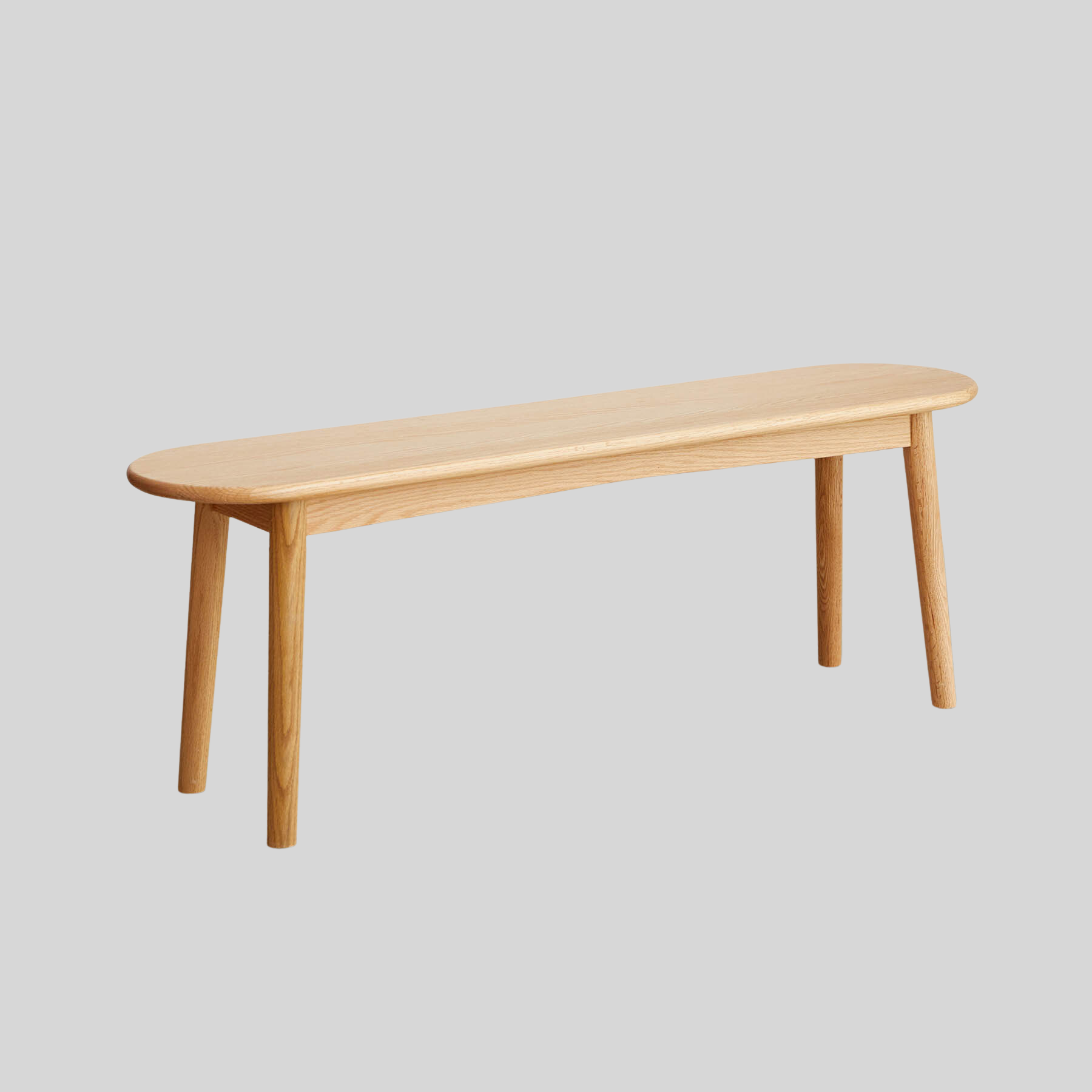 Adelgade Solid Oak Wood Ottoman Bench