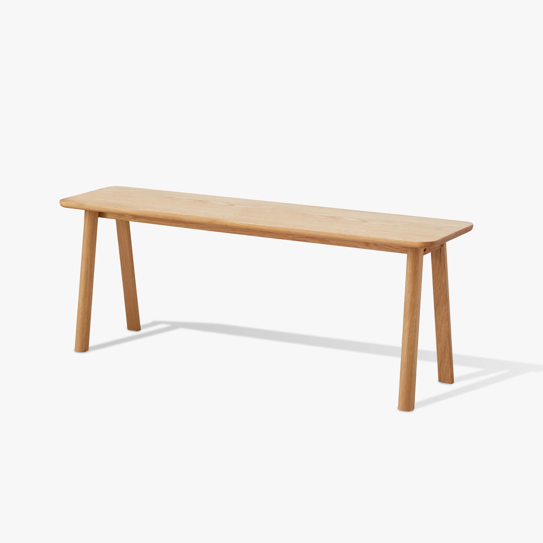 Oster Solid Oak Wood Dining Bench