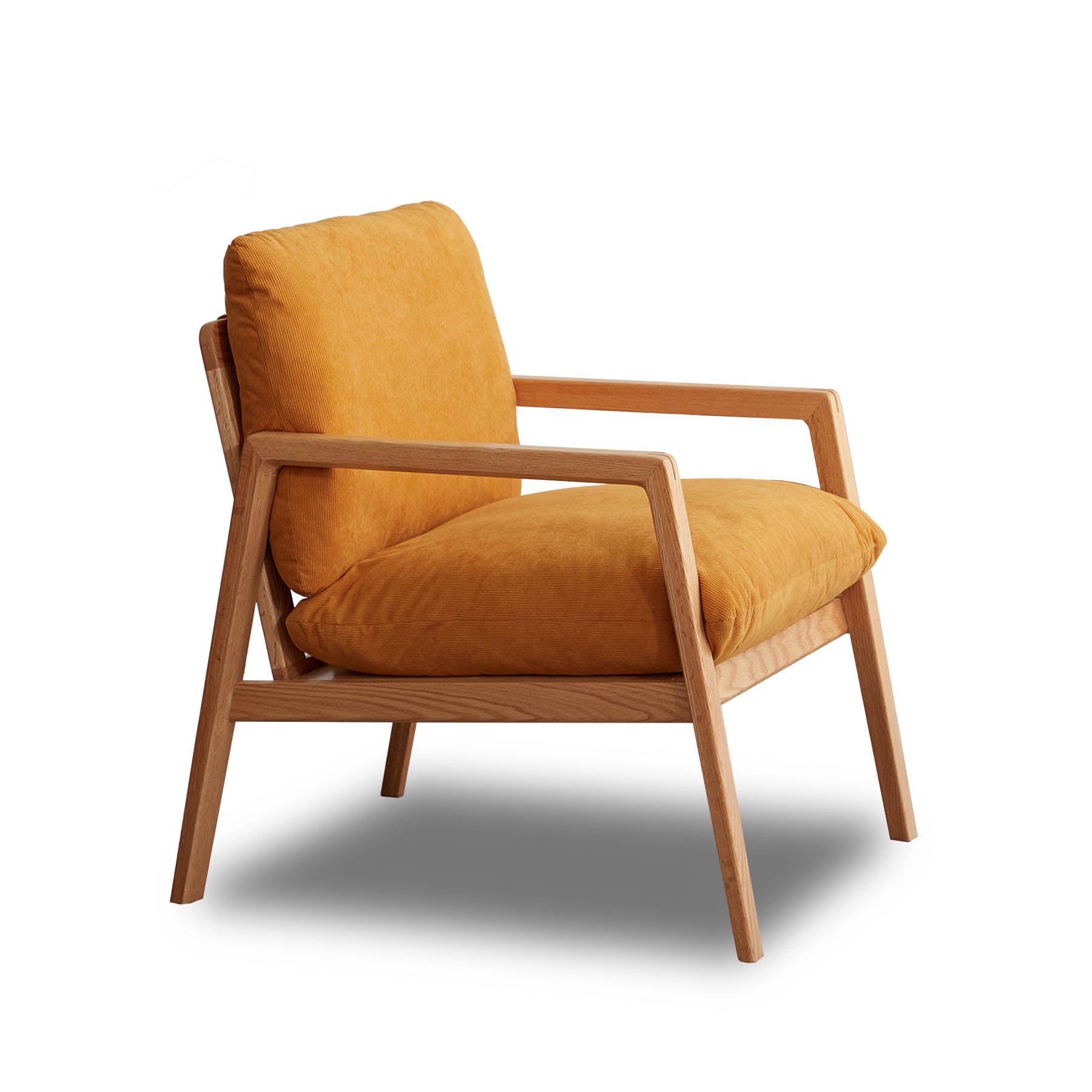 Niane Solid Oak Armchair
