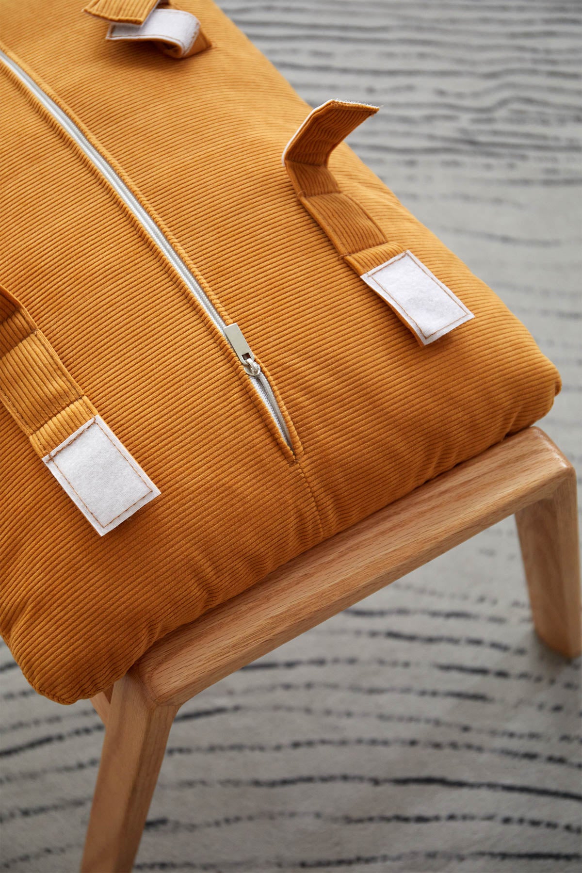 Niane Solid Oak Armchair