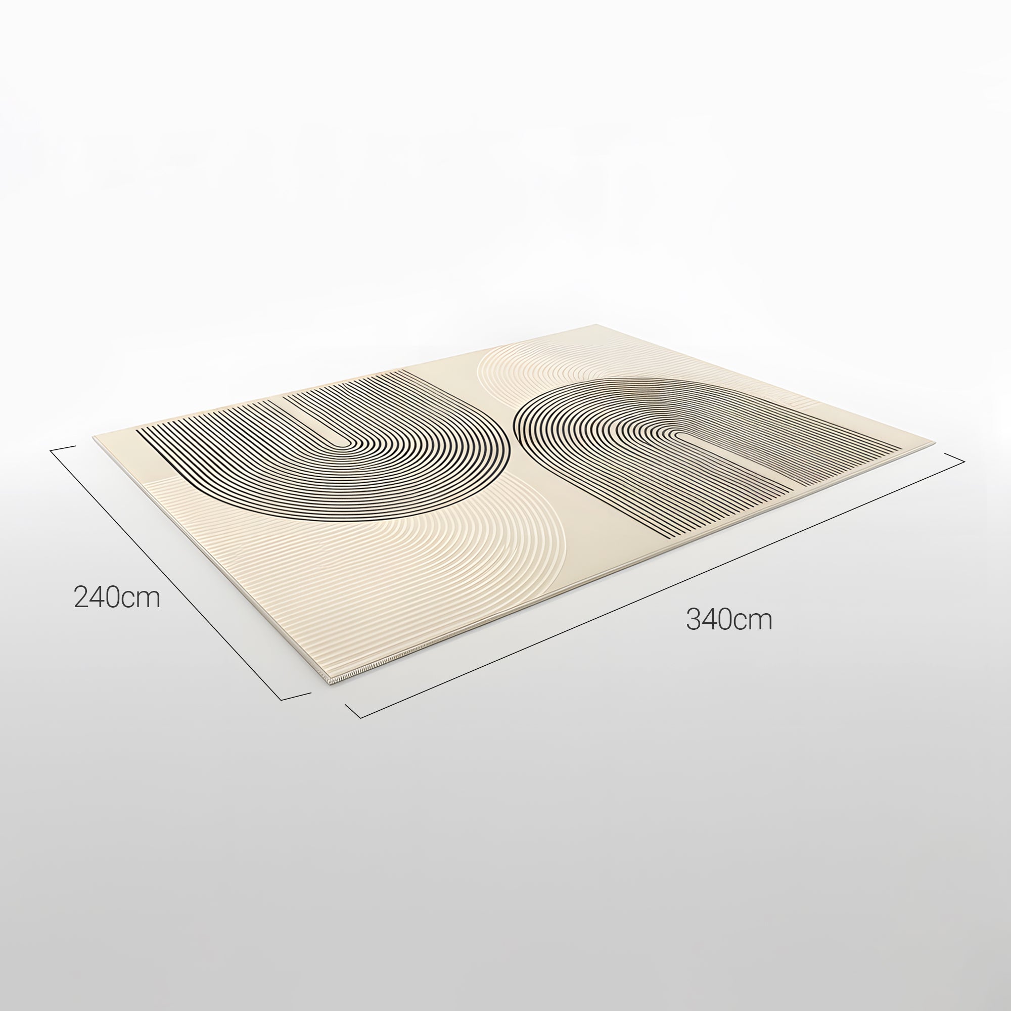 Lillehammer Floor Carpet Area Rug (240x340cm)