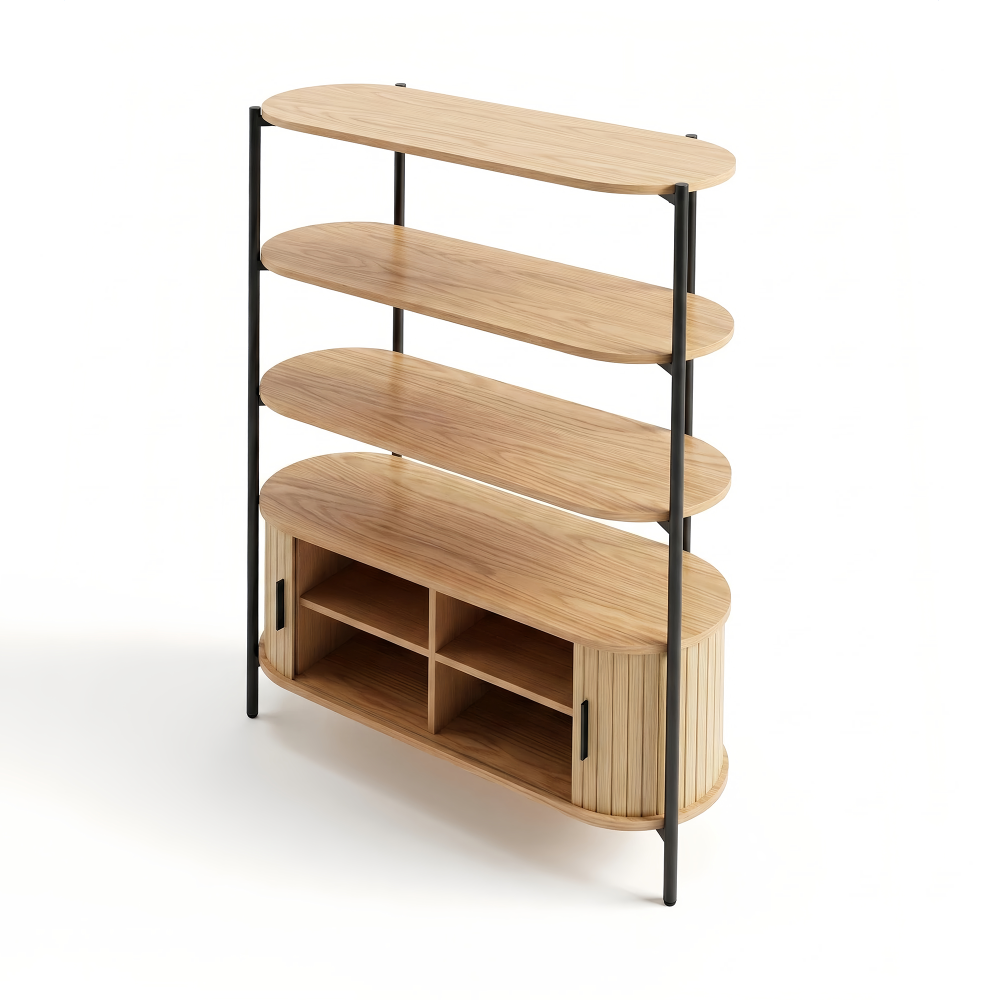 Grindsted 4-Tier Storage Shelves