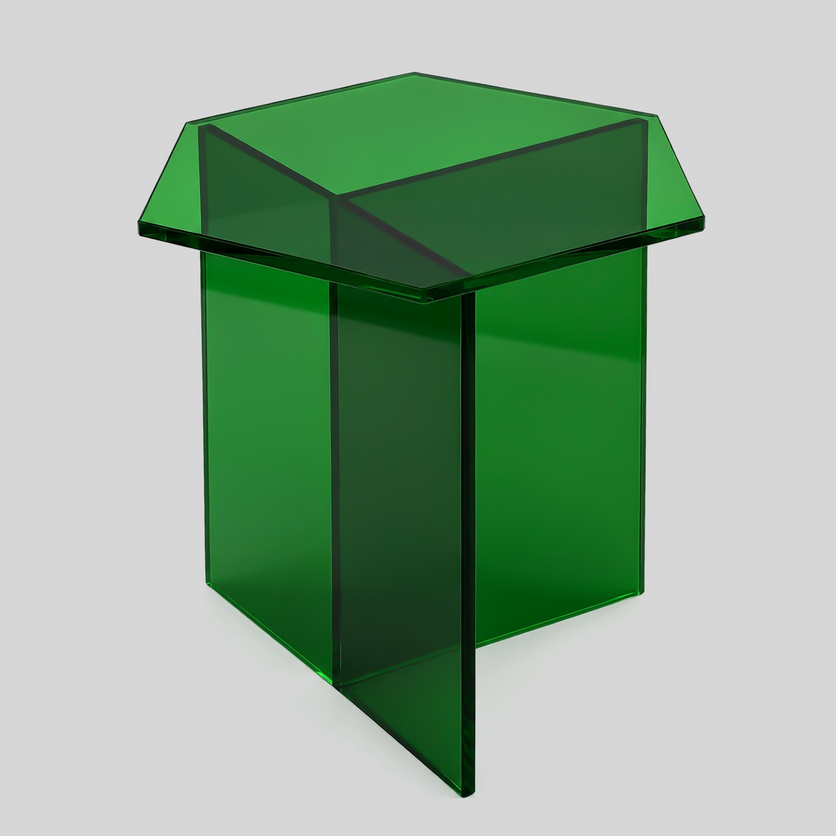 Herlev Acrylic Bedside Table