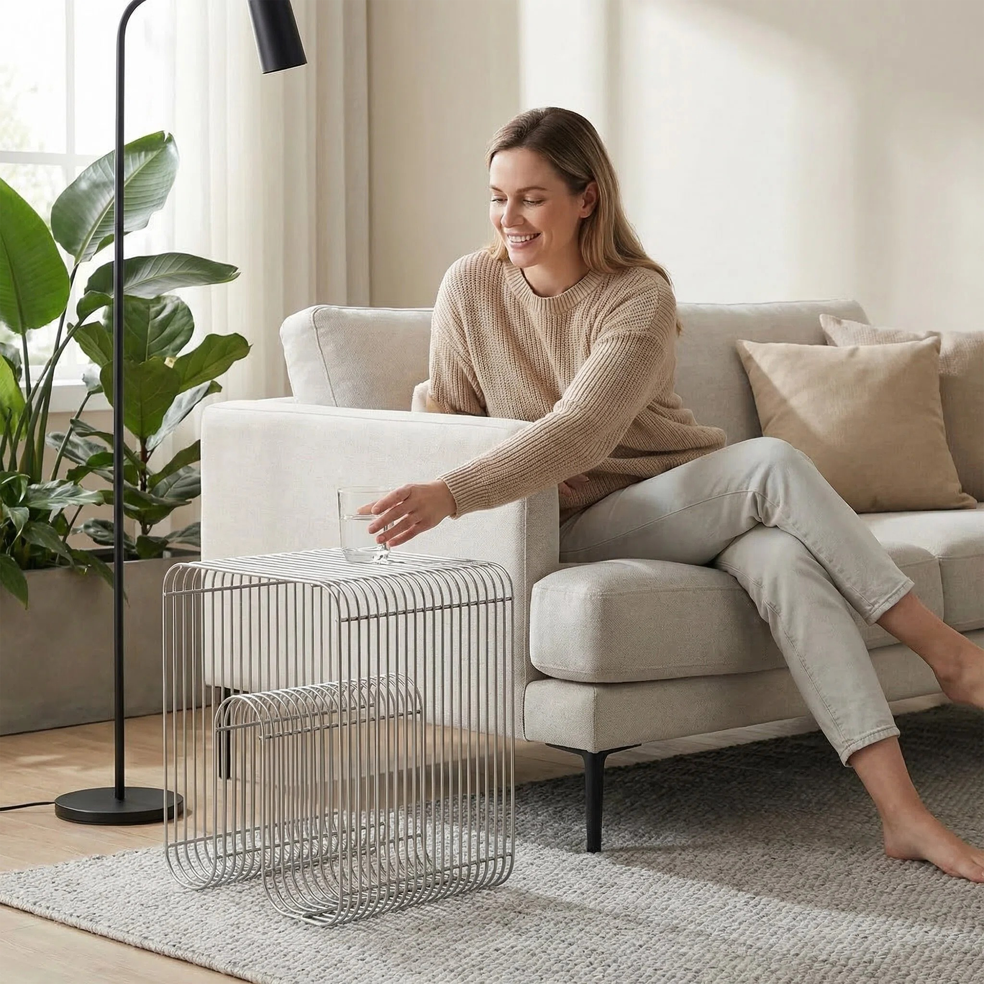 Herning Metal Side Table