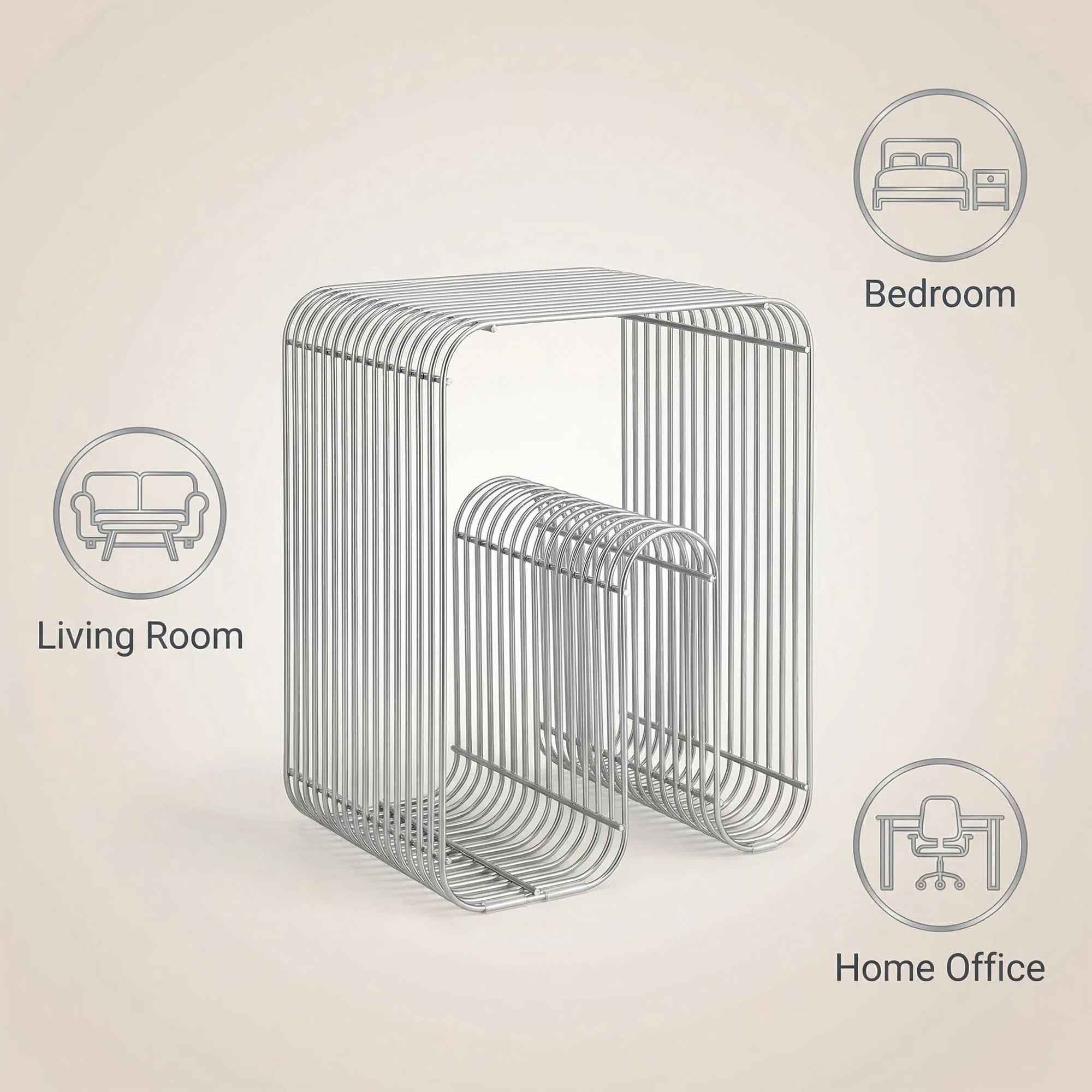 Herning Metal Side Table