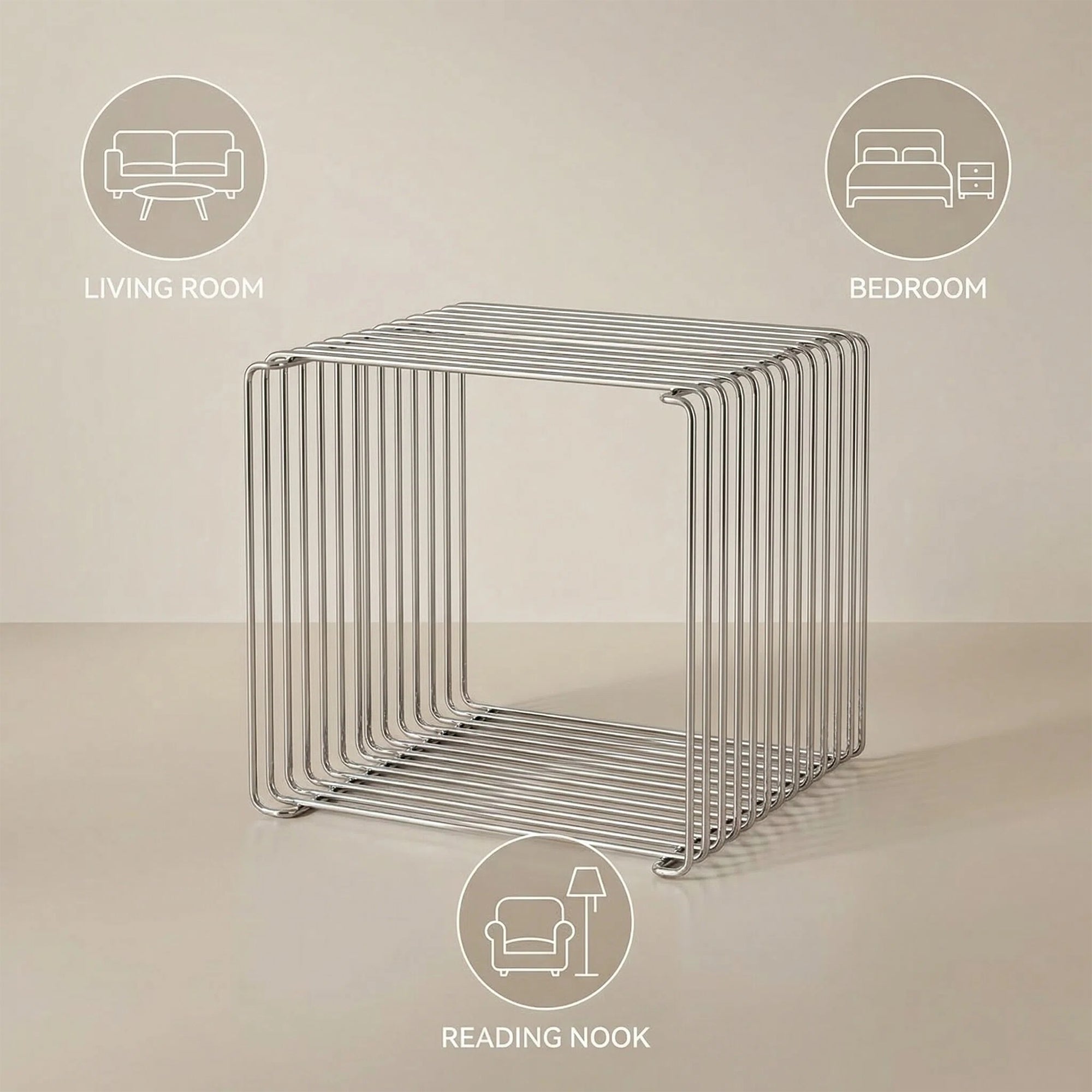 Hvidovre Metal Side Table