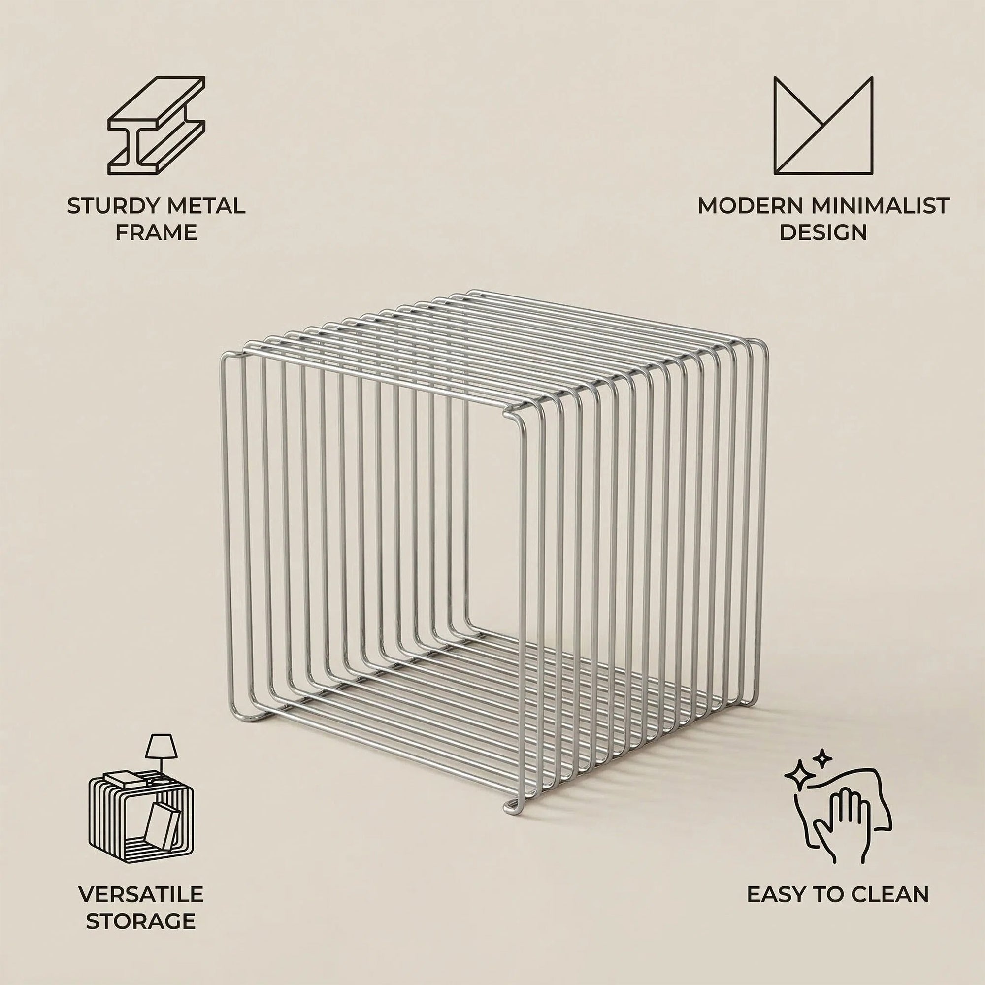 Hvidovre Metal Side Table