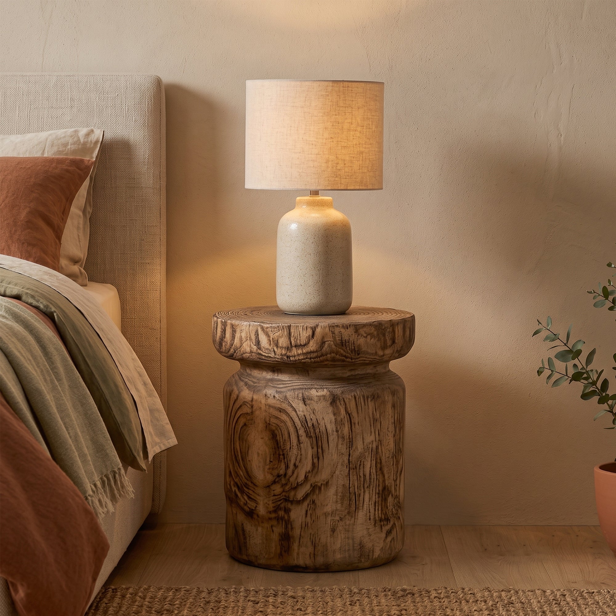 Marstrand Wooden Rustic Accent Table