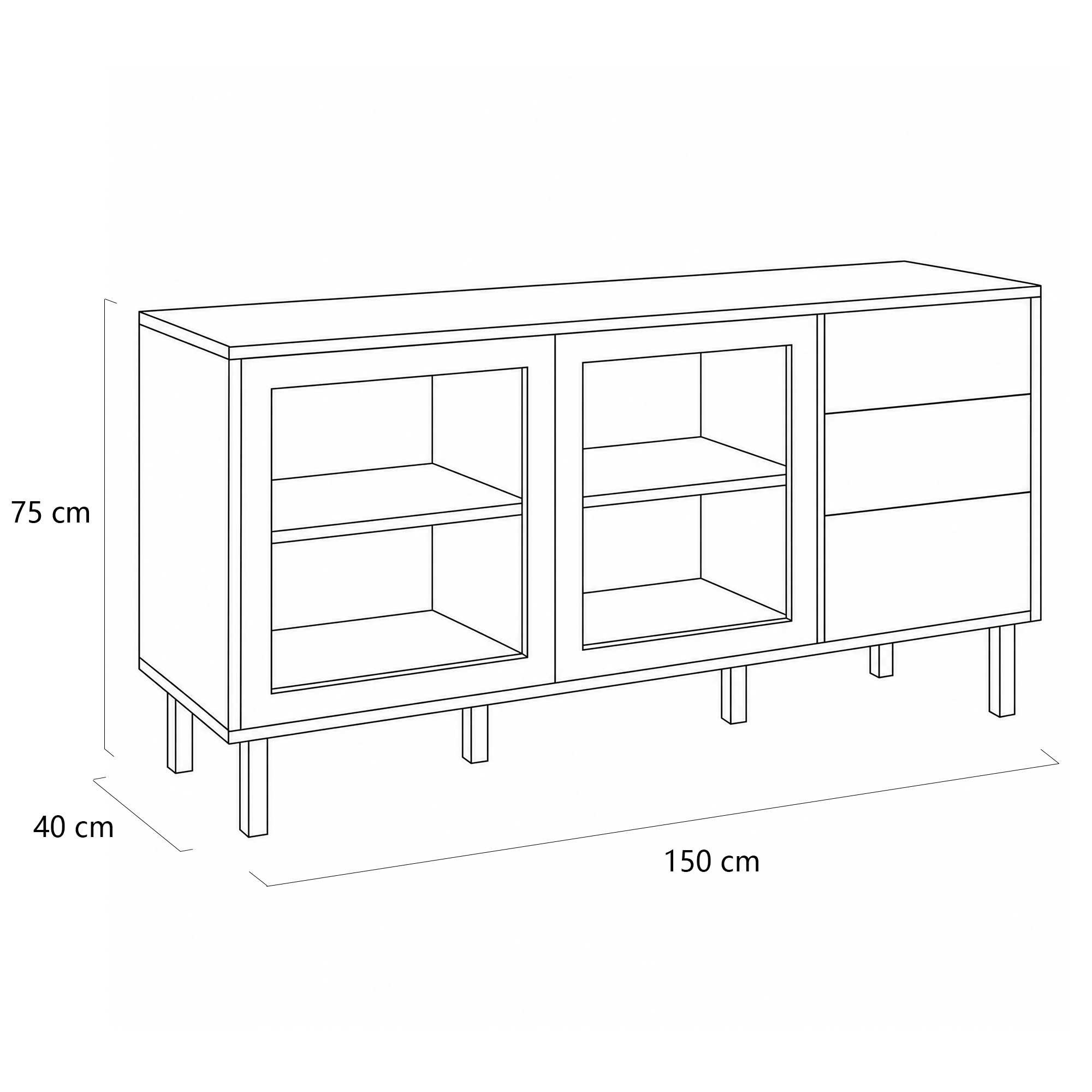 Nakskov Sideboard Cabinet